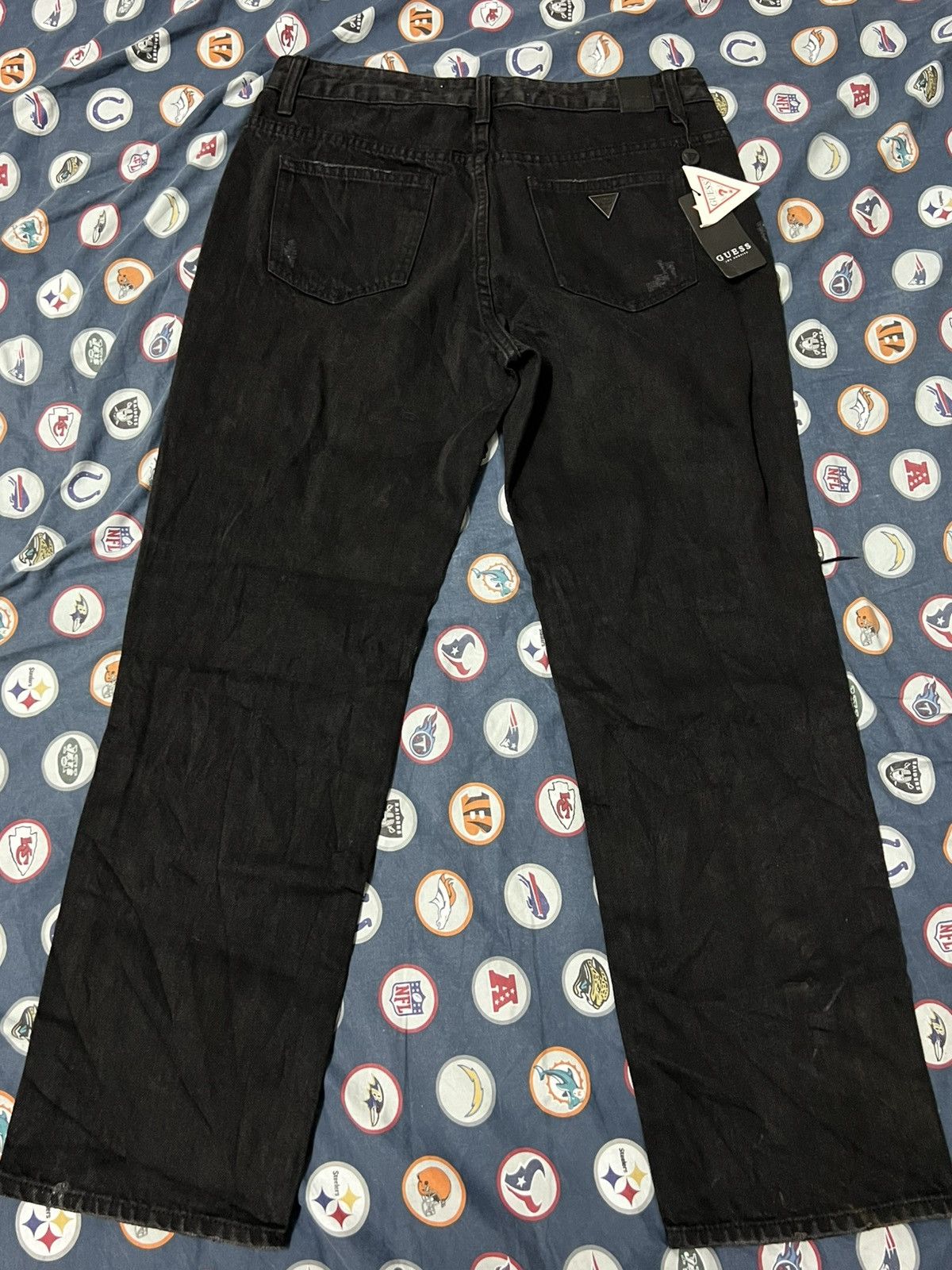 Guess × Seditionaries Guess L A BLACK DISTRESSED WITH TAG Size US 28 / EU 44 - 6 Thumbnail