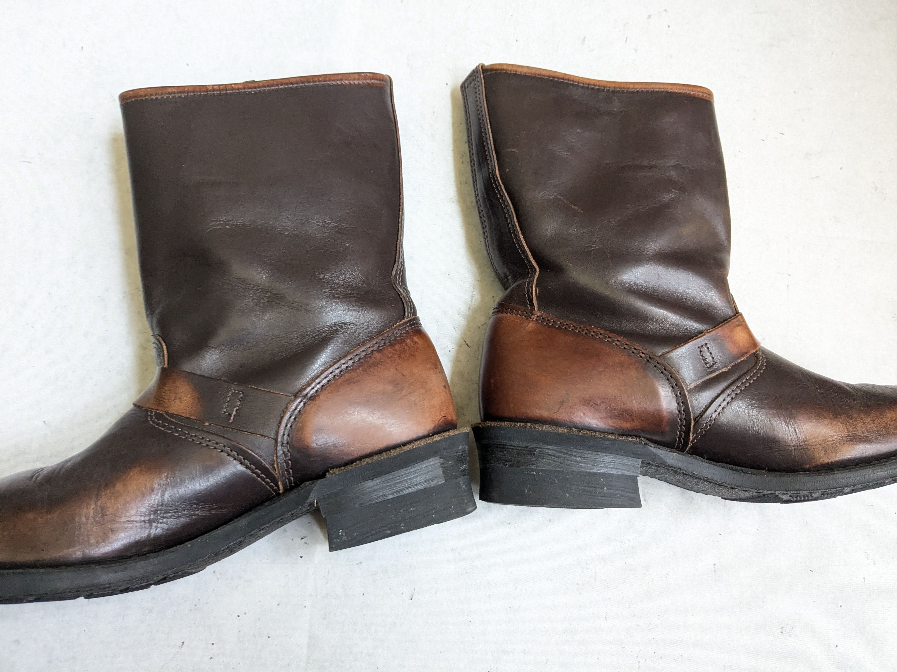 Frye Frye Engineer Brown Leather 8 Leather Buckle Size US 8 / EU 41 - 14 Thumbnail