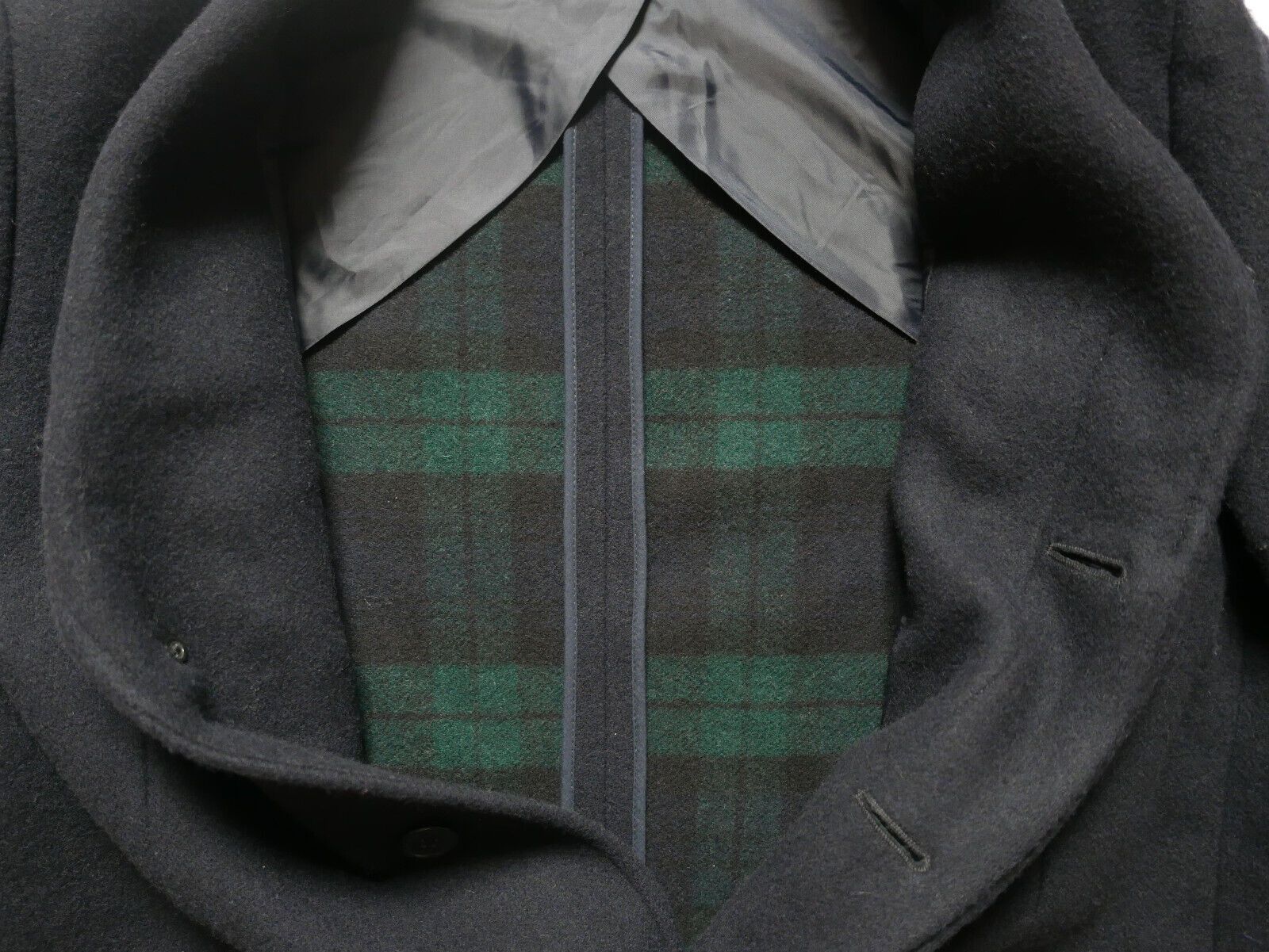 Polo Ralph Lauren Polo Ralph Lauren Coat Jacket Navy Wool Tartan Suit RARE 48R Size 48R - 3 Thumbnail
