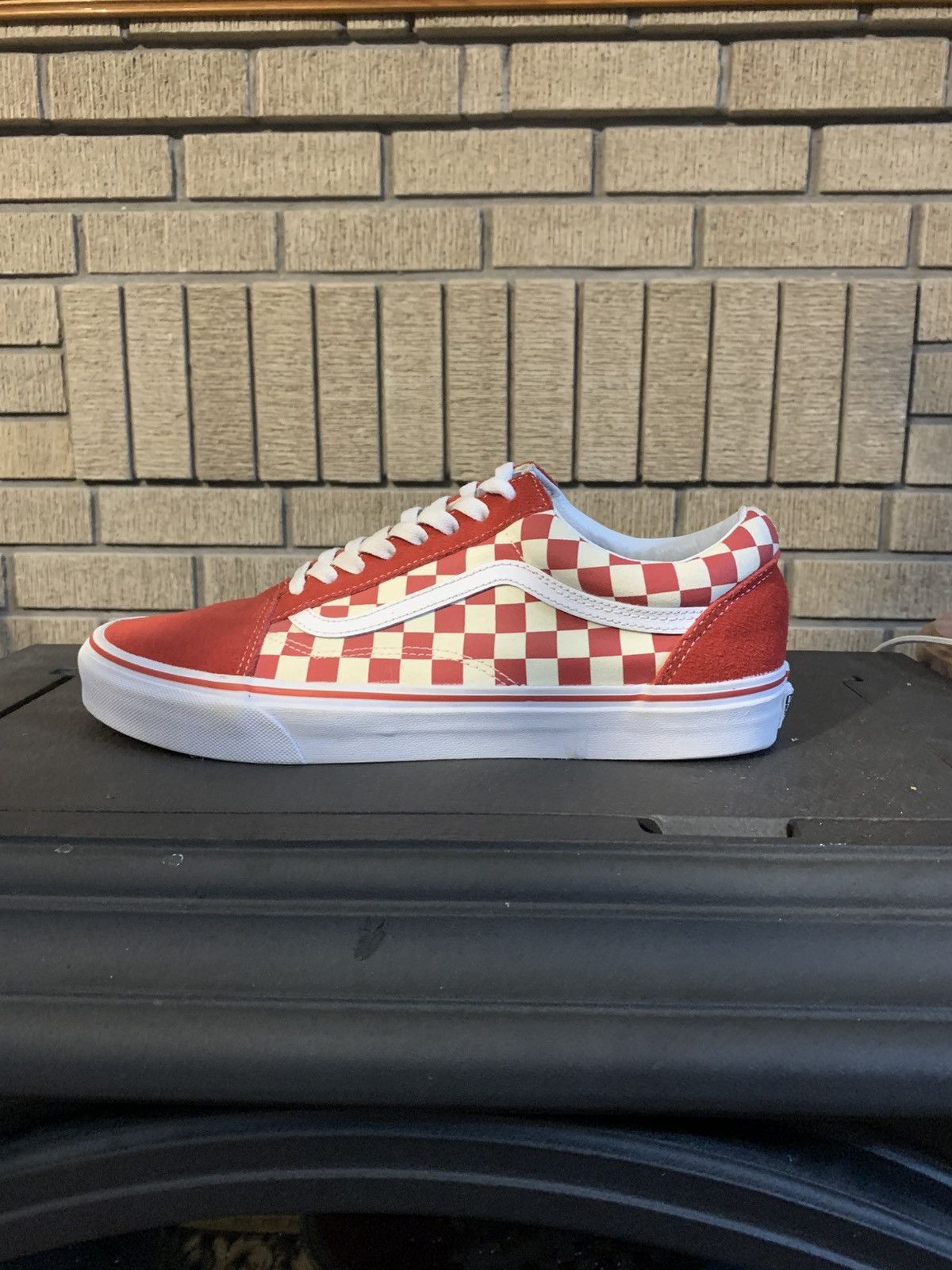 Vans NEW Red Checkboard Vans Size US 10.5 / EU 43-44 - 1 Thumbnail
