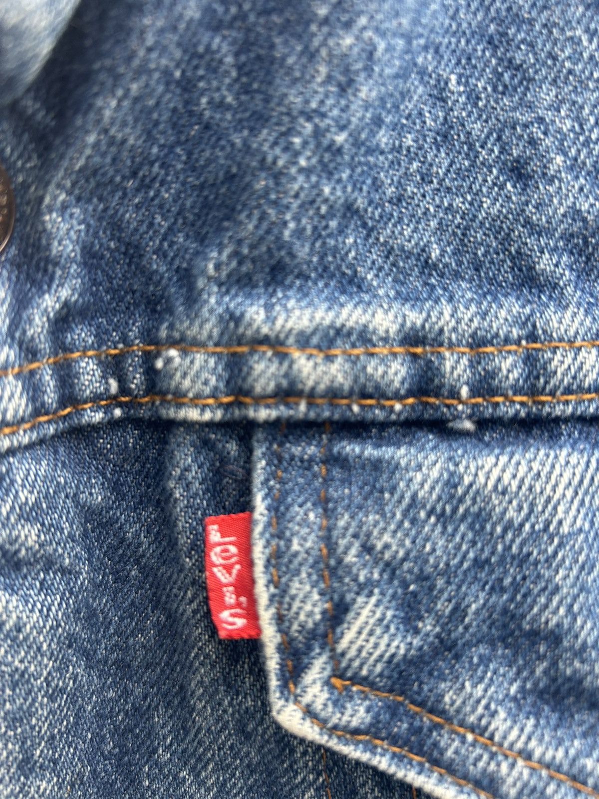 Levi's Vintage Clothing Levi’s Sherpa Lined Denim Trucker Jacket Vintage Faded Blue Size US S / EU 44-46 / 1 - 10 Thumbnail