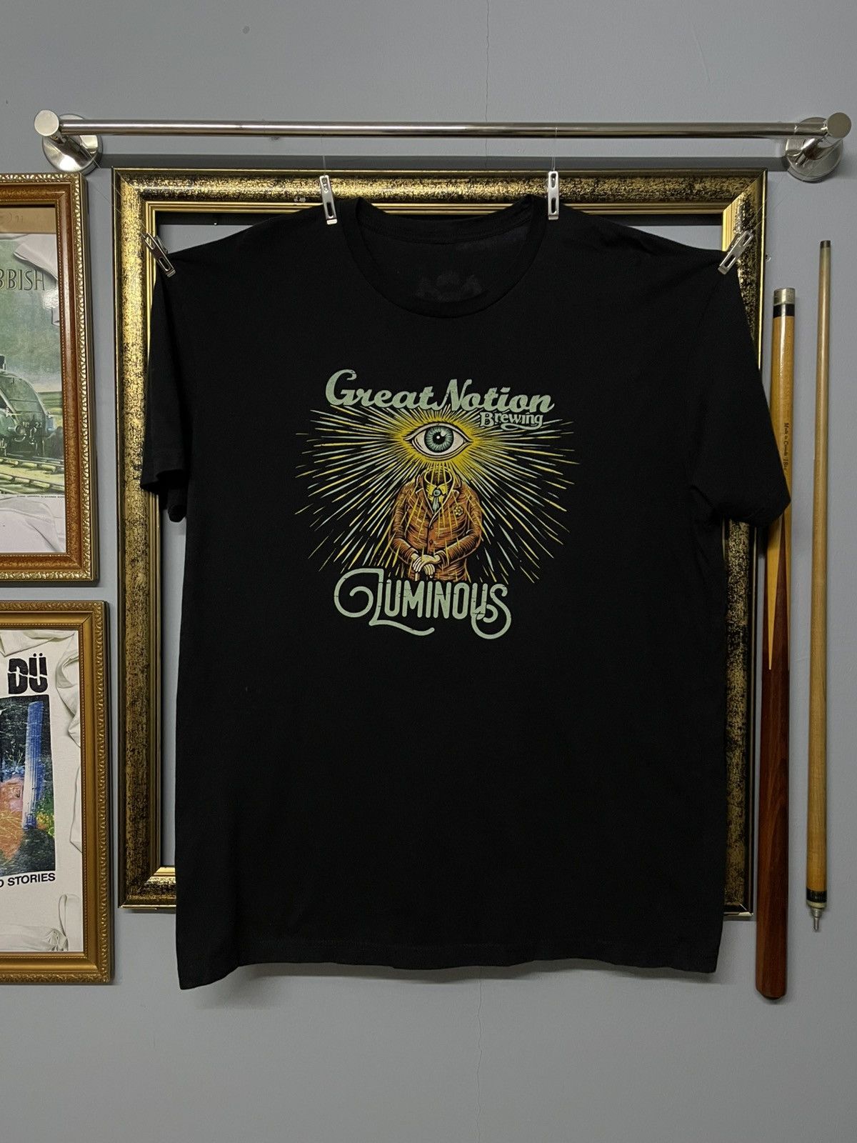 Japanese Brand Vintage Japan Designer - Great Nation Brewing Luminous ‘Eye’ Size US L / EU 52-54 / 3 - 1 Thumbnail