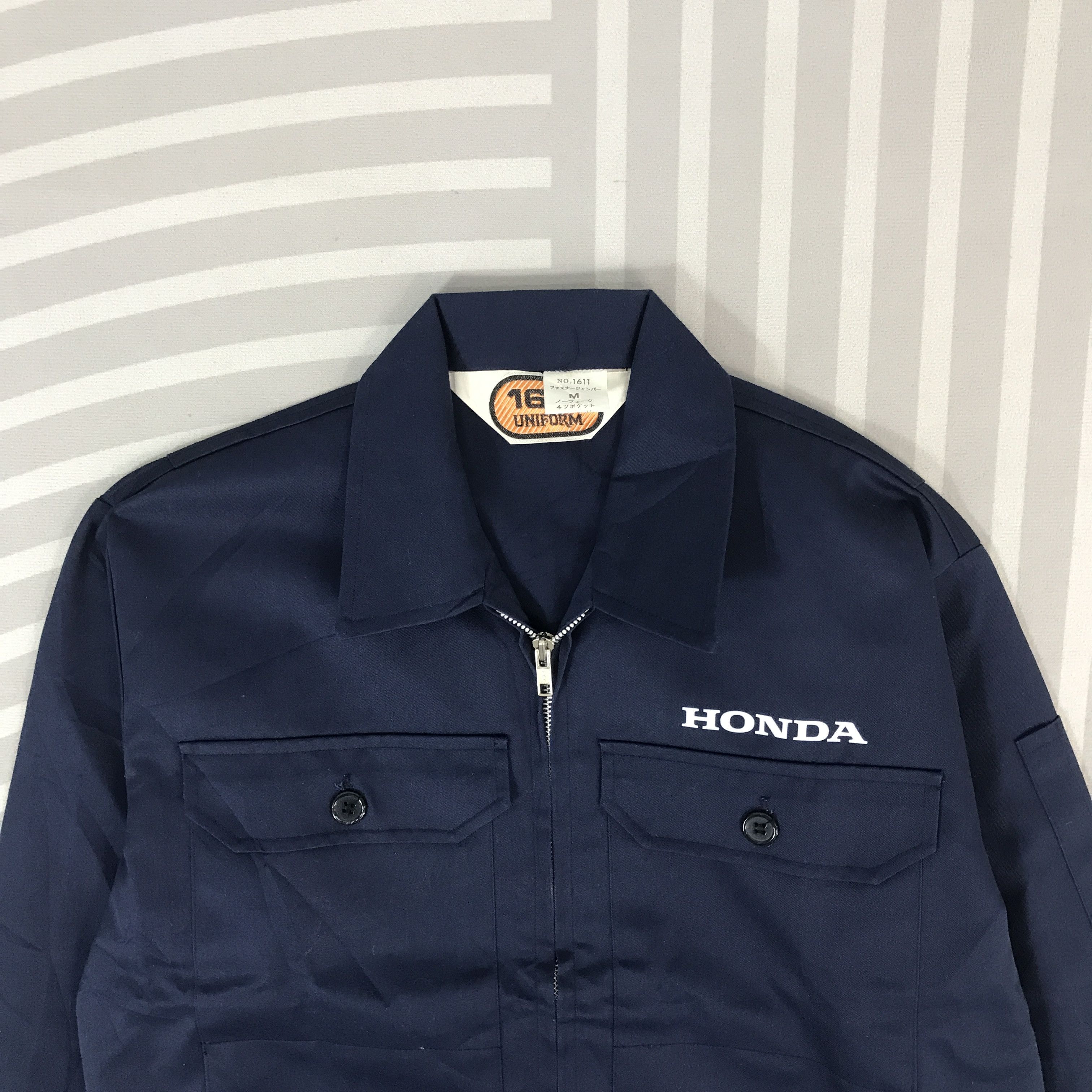 Japanese Brand Vintage Honda Racing Navy cutom Jacket Size US M / EU 48-50 / 2 - 3 Thumbnail