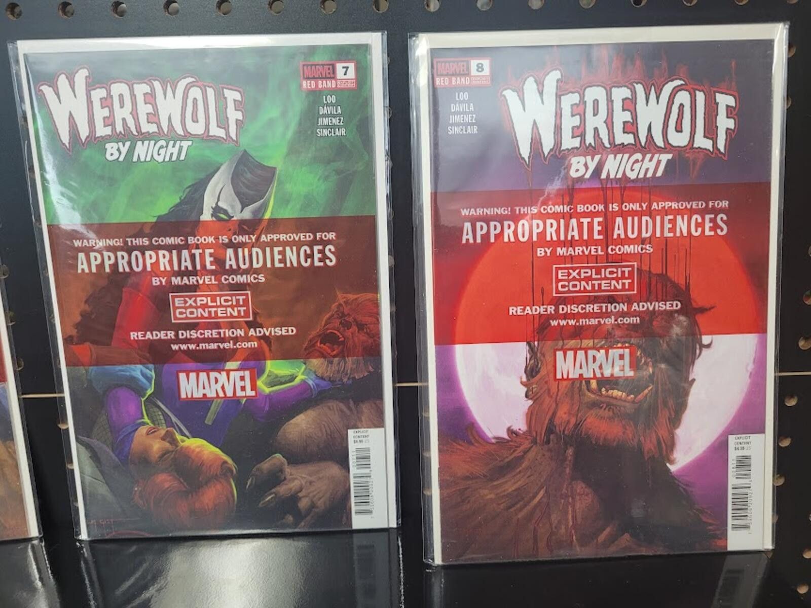 Marvel Comics Marvel Werewolf by Night Red Band NM Sealed 1-9 Size ONE SIZE - 3 Thumbnail