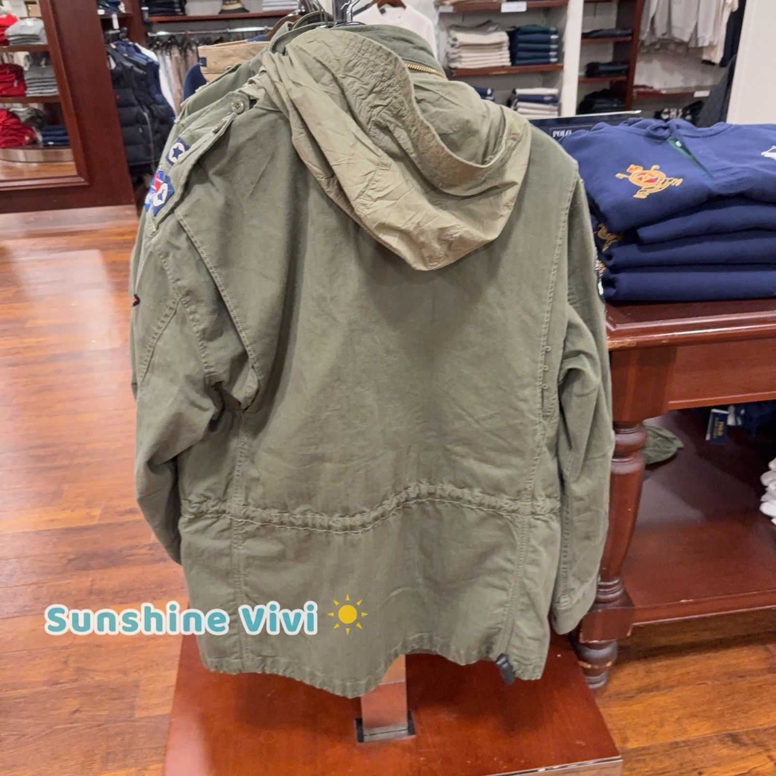 Polo Ralph Lauren NWT Polo Ralph Lauren Men Iconic Field Jacket Patches Olive Size US L / EU 52-54 / 3 - 5 Thumbnail