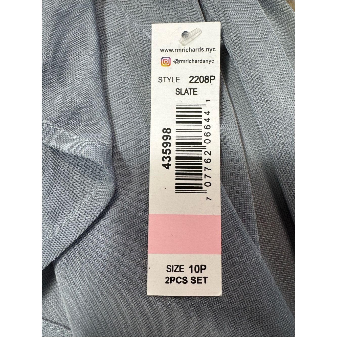 Other NWT New R&M Richards Beaded Dress And Flyaway Jacket Grey S Size L / US 10 / IT 46 - 7 Thumbnail