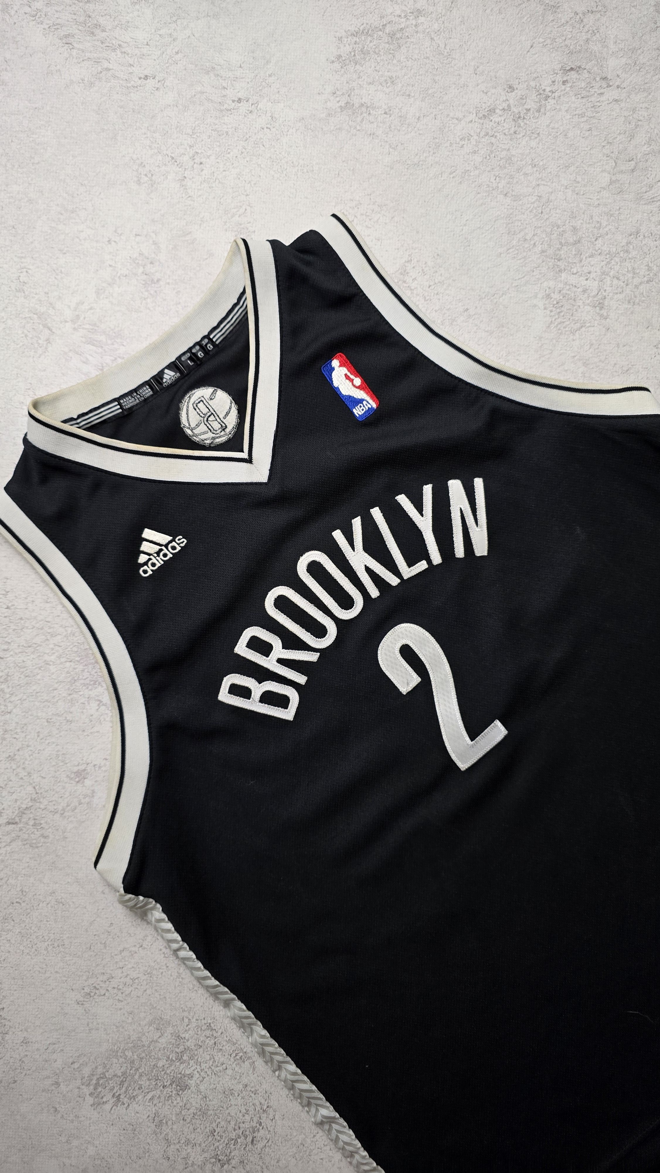 Adidas Kevin Garnett Brooklyn Nets Swingman Stitched Jersey Youth L Size US XS / EU 42 / 0 - 8 Thumbnail