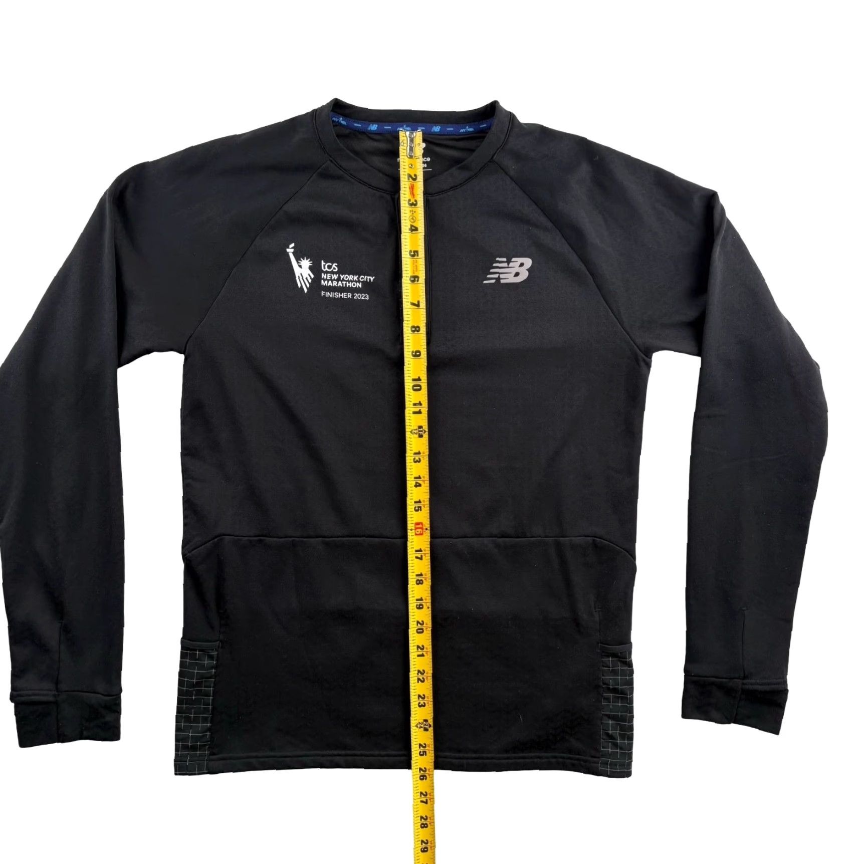 New Balance New Balance Marathon Finisher Sweatshirt Black XS Small? Size US S / EU 44-46 / 1 - 7 Thumbnail
