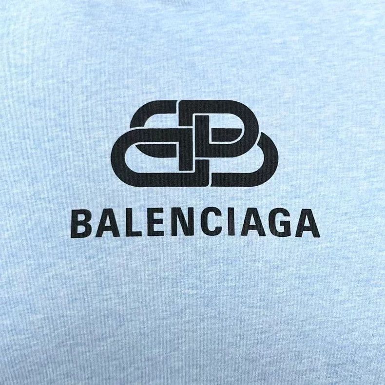 Balenciaga Balenciaga Haze blue washed old double B lock letter logo Size US L / EU 52-54 / 3 - 4 Thumbnail