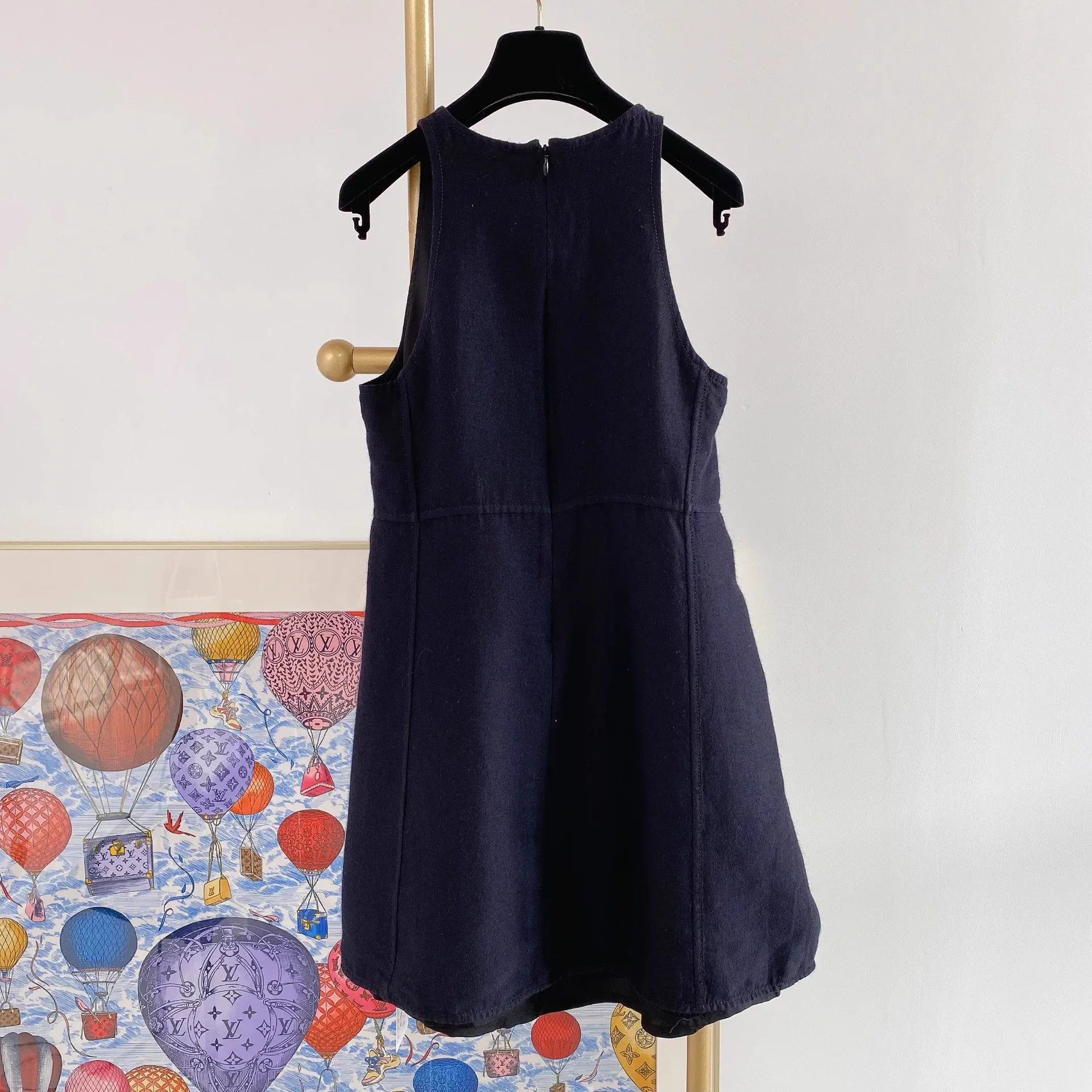 Hermes Hermes pre-owned black wool dress 36 Size XS / US 0-2 / IT 36-38 - 2 Thumbnail