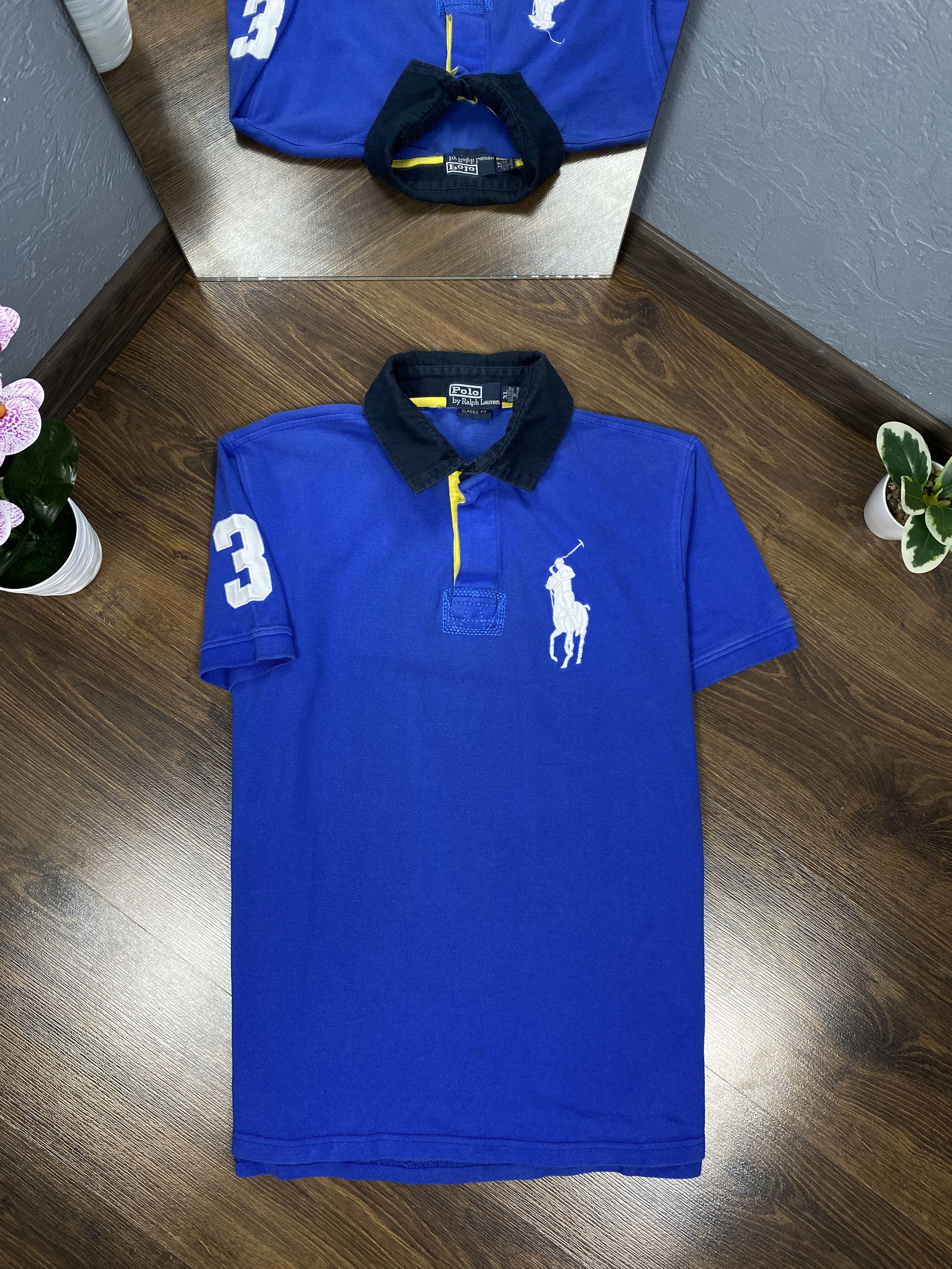 Polo Ralph Lauren Polo Ralph Lauren vintage rugby polo shirt Size US XL / EU 56 / 4 - 1 Thumbnail