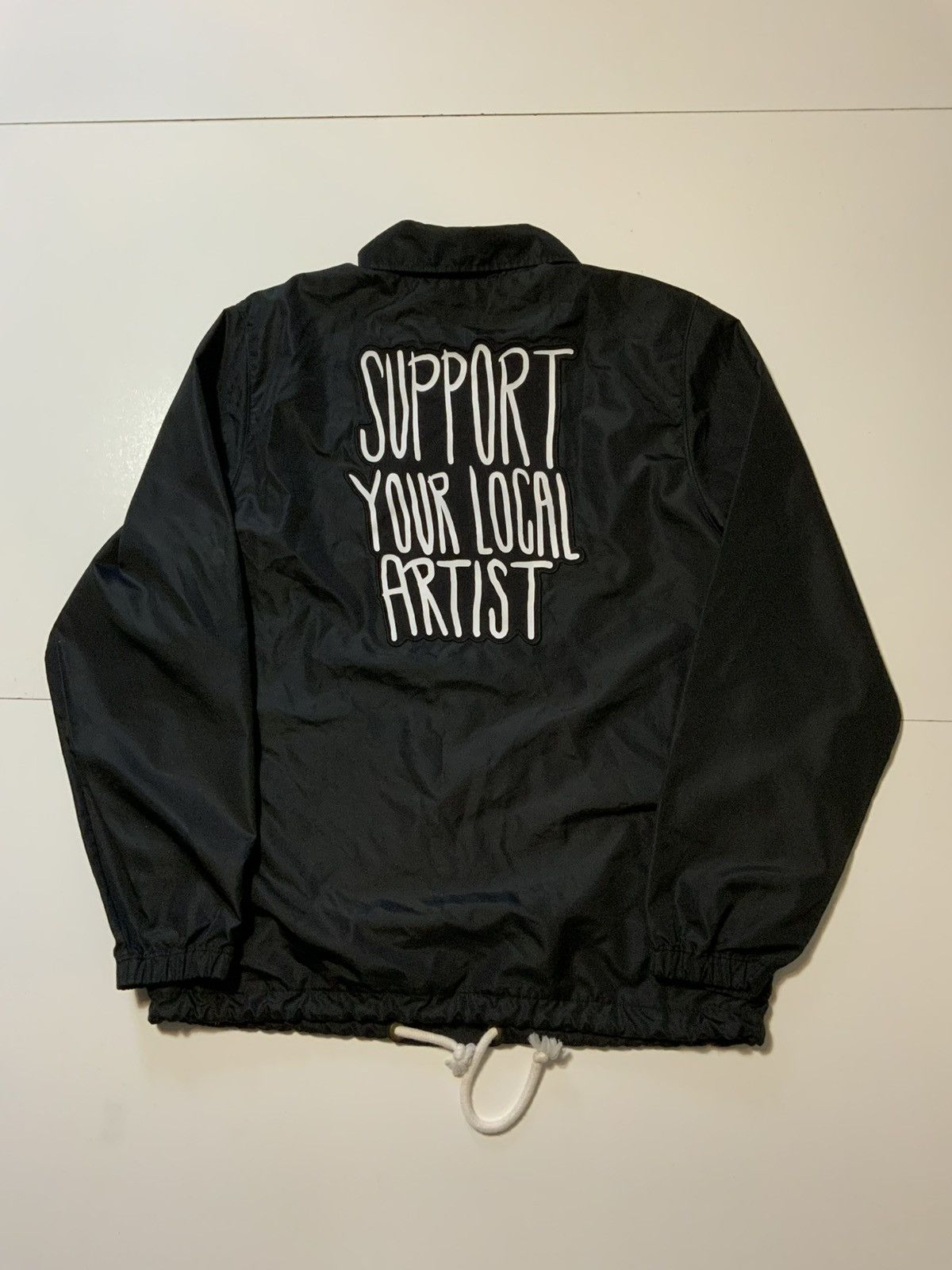 47 Brand Secret Wells Support Your Local Artist Windbreaker Jacket Size US M / EU 48-50 / 2 - 1 Thumbnail