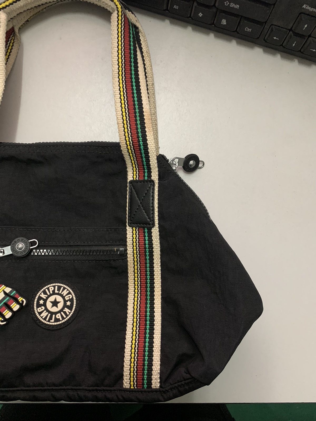 Designer × Japanese Brand Rare Kipling Handle bag / shoulder Bag By japanese Brand Size ONE SIZE - 4 Thumbnail