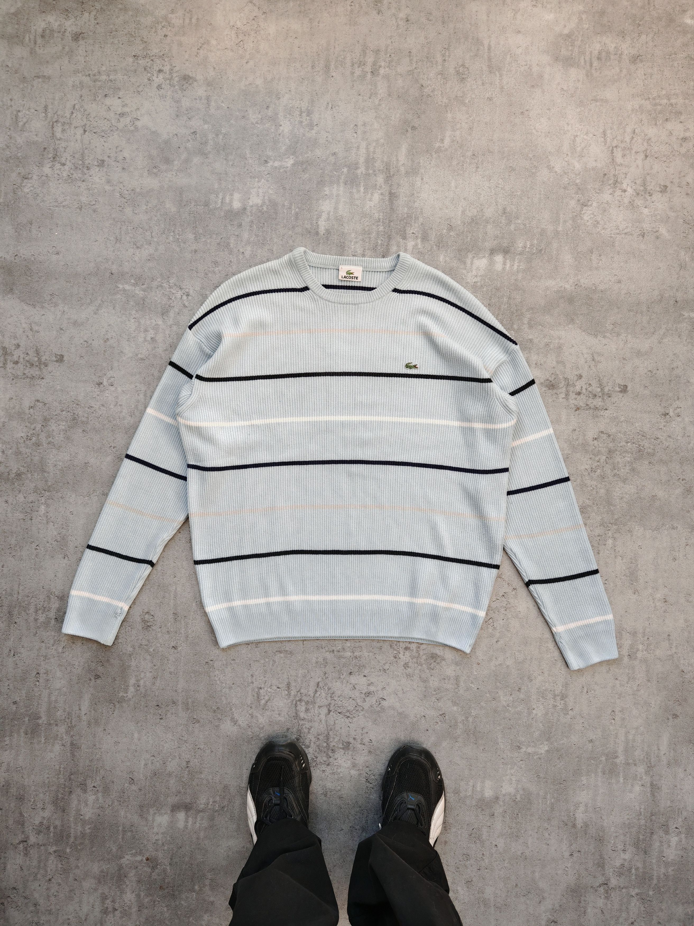 Lacoste 🐊 Vintage Lacoste Sweater Jumper Knitwear Sweater Old Money Size US L / EU 52-54 / 3 - 1 Thumbnail