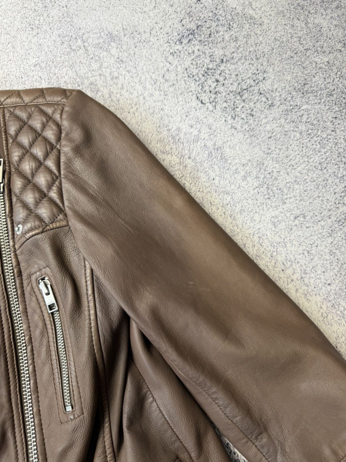 Allsaints Vintage Allsaints Limited Edition Leather Biker Jacket Japan Size M / US 6-8 / IT 42-44 - 18 Thumbnail
