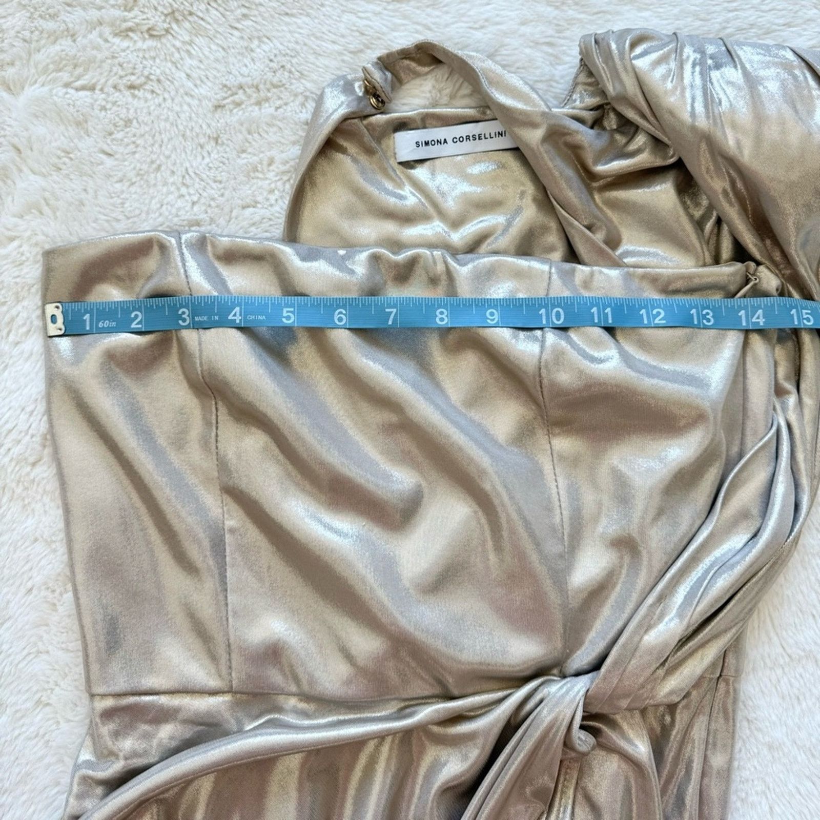 Other NWT!!! Simona Corsellini dress size 44IT or L Retail 677$ Size L / US 10 / IT 46 - 6 Thumbnail