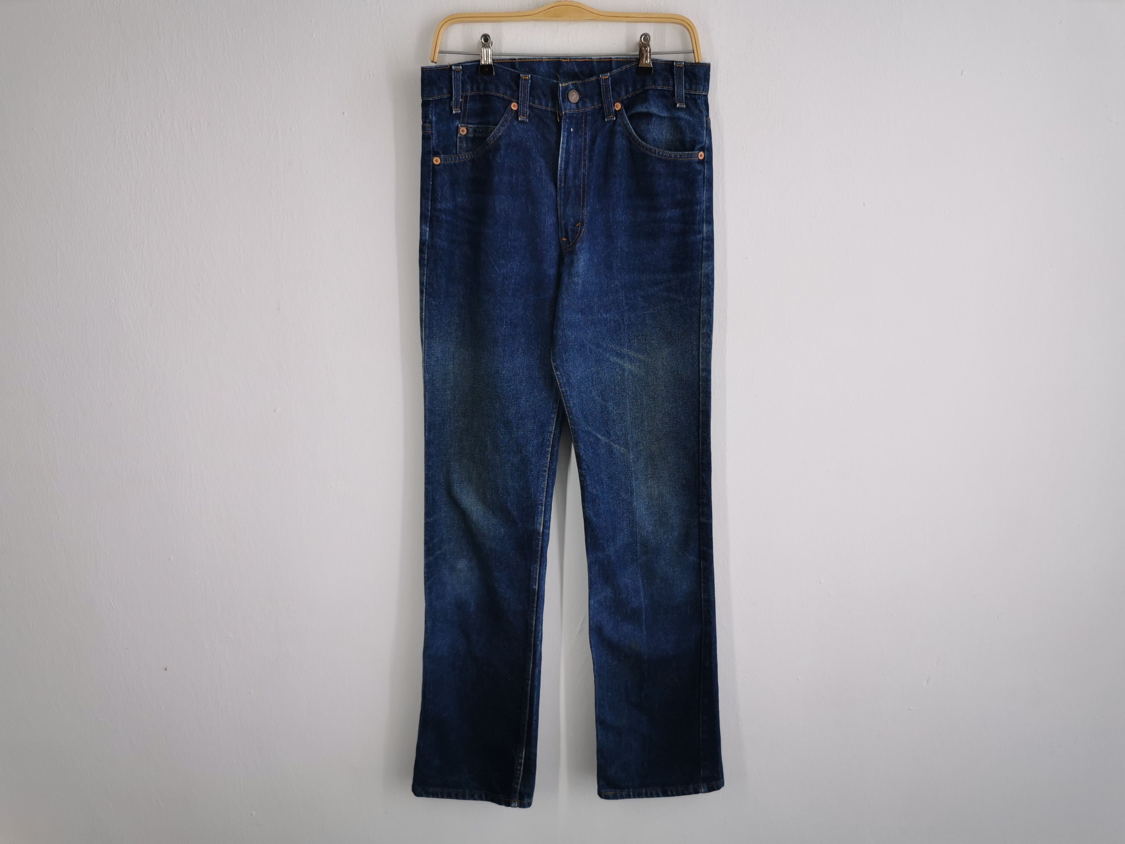Levi's Vintage 90's Levis Lot 517 Orange Tab Denim Made In USA Size US 31 - 2 Thumbnail