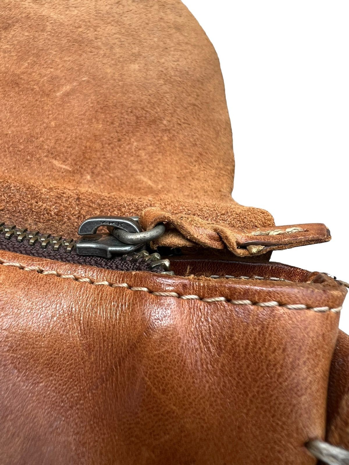 Leather H 1203 Mano Fece Japan Patina Leather Bag Size ONE SIZE - 19 Thumbnail