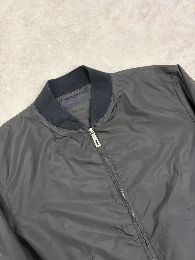 Prada SS2010 Prada Black Nylon Multi Zips Bomber Jacket Size US M / EU 48-50 / 2 - 5 Thumbnail