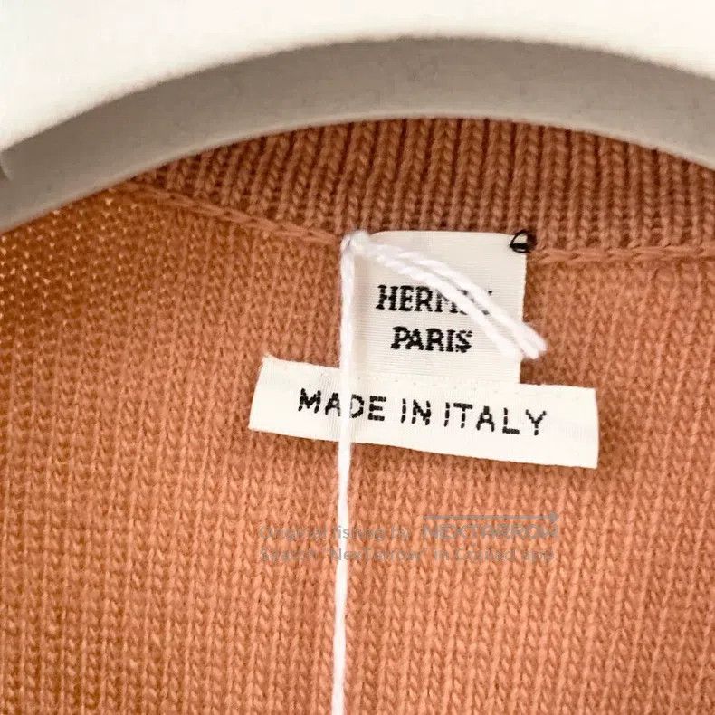 Hermes Hermes Red Knitted Sweater for Women Size S / US 4 / IT 40 - 6 Thumbnail