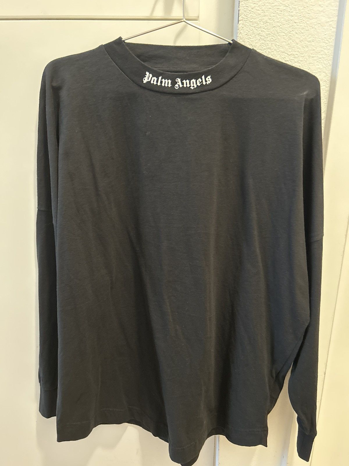 Palm Angels Palm Angels classic logo Long Sleeve Black new with flaws Size US S / EU 44-46 / 1 - 3 Thumbnail