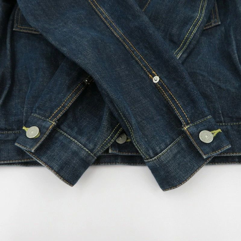 Visvim VISVIM 17AW SS 101 JKT JUMBO UNWASHED JACKET DENIM jean Size US S / EU 44-46 / 1 - 8 Thumbnail