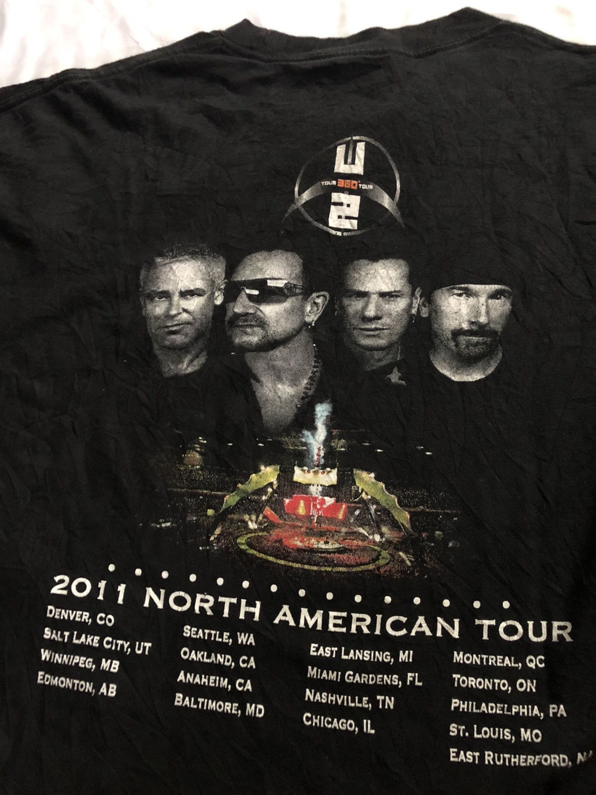 Band Tees × Vintage Band tees u2 Size US XL / EU 56 / 4 - 4 Thumbnail