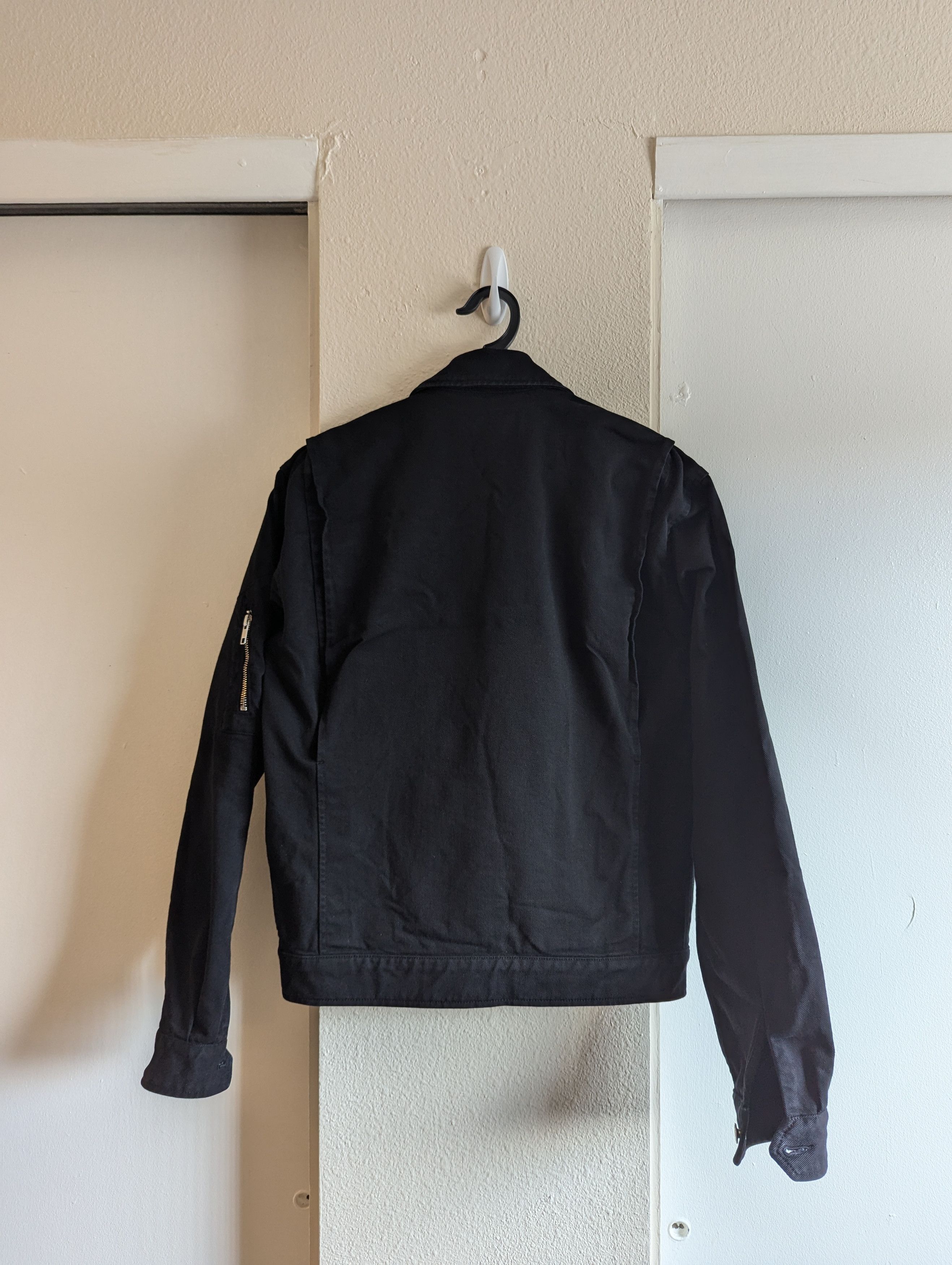 Random Identities Random Identities Black Denim Jacket Size US XS / EU 42 / 0 - 2 Thumbnail