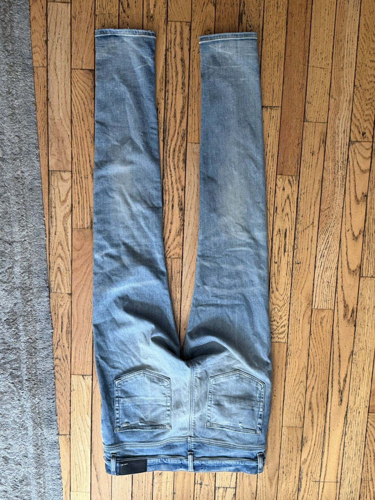 Amiri AMIRI distressed skinny-fit jean Size US 33 - 5 Thumbnail