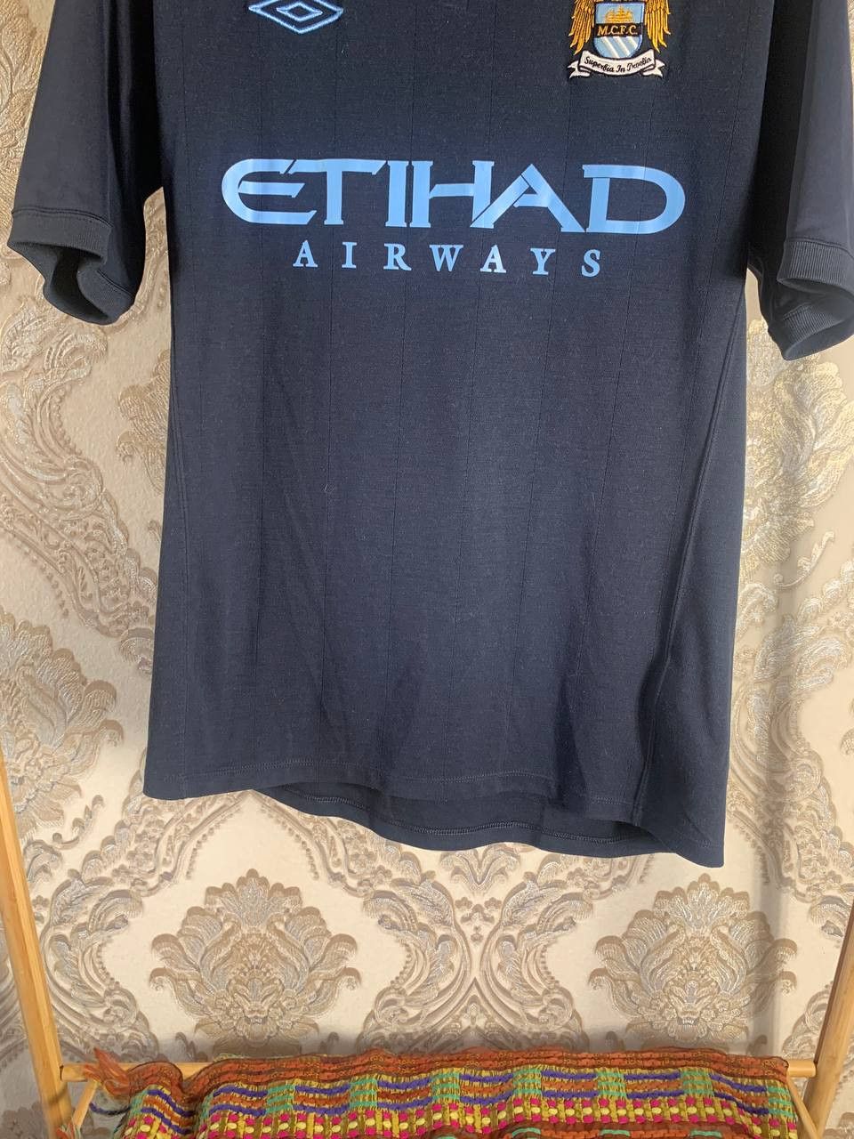 Umbro Vintage Umbro FC Manchester City England Soccer Jersey 90s Size US M / EU 48-50 / 2 - 5 Thumbnail