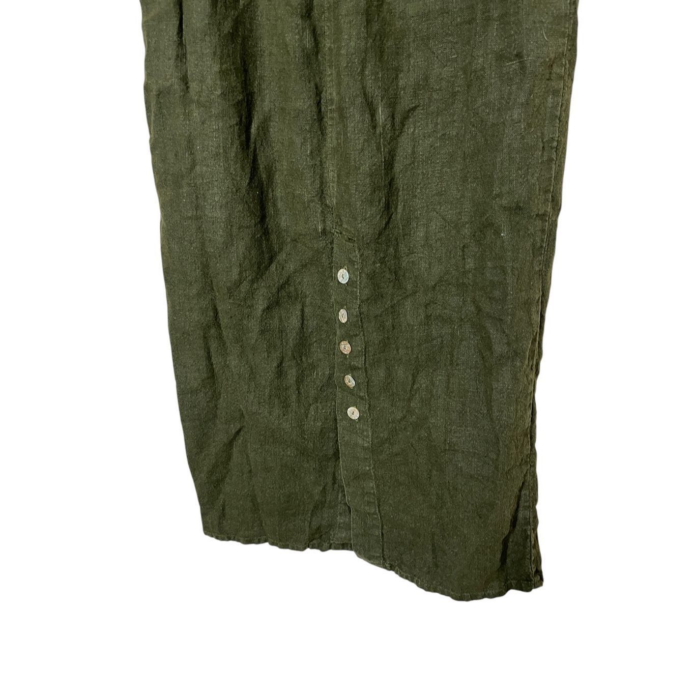 Other Vintage Two Star Dog 100% Hemp Green Maxi Skirt Size Medium Size 28" / US 6 / IT 42 - 5 Thumbnail