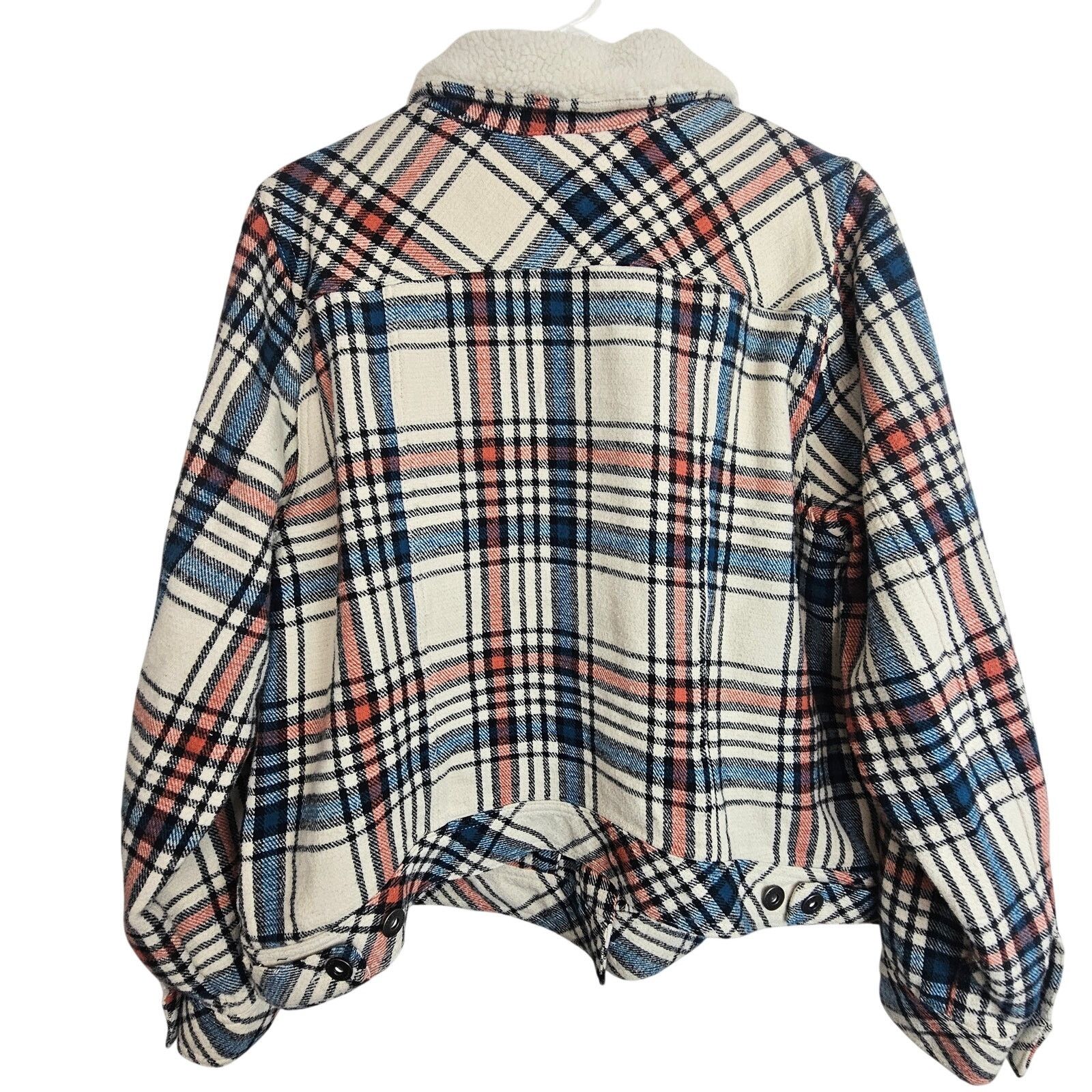 Torrid Torrid Womens Plaid Sherpa Collar Trucker Jacket Plus Sz 2X Size XXL / US 16-18 / IT 52-54 - 9 Thumbnail