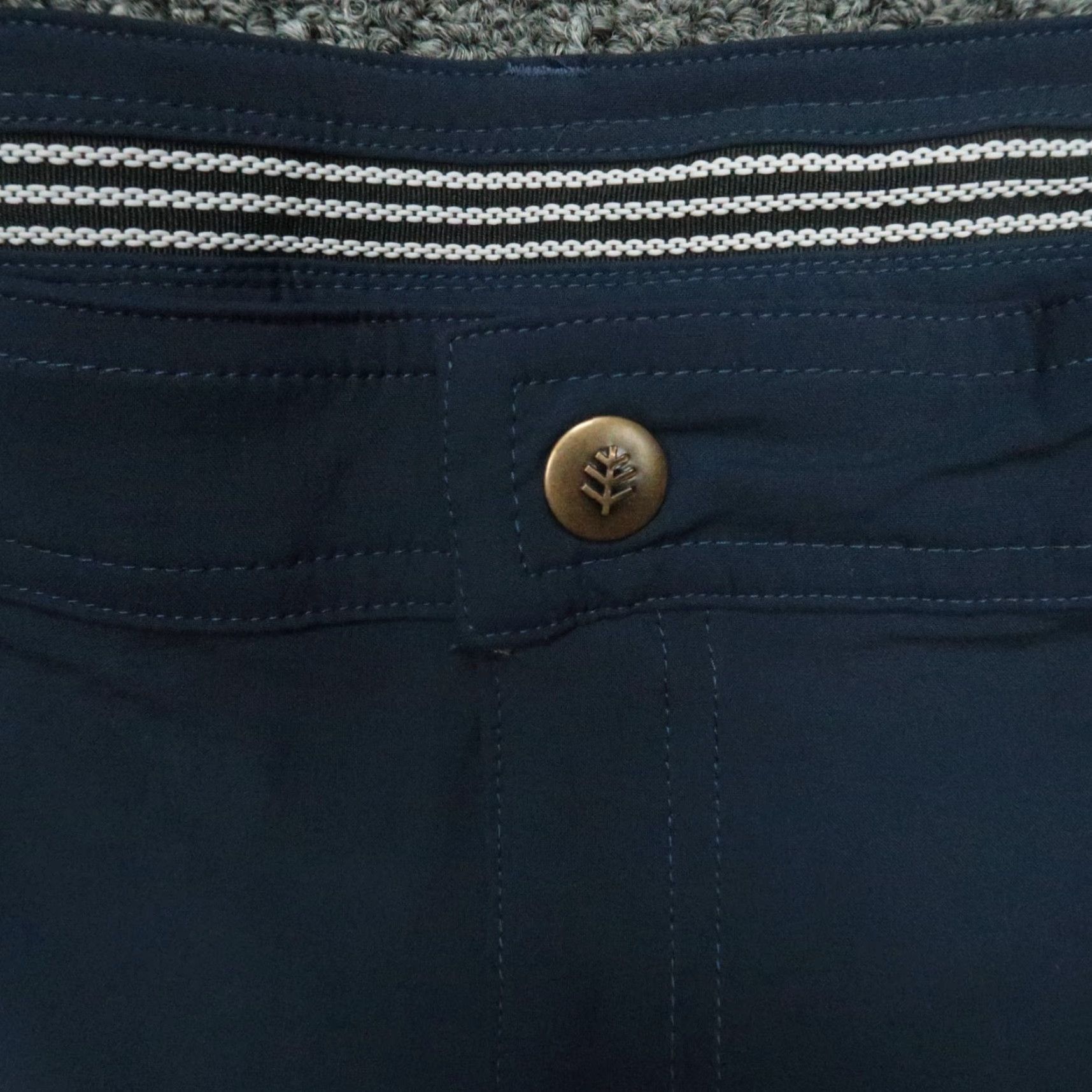 Vintage Coolibar Pants Mens 38x32 Blue Stretch Casual Sun Protection Chino Size US 38 / EU 54 - 3 Thumbnail