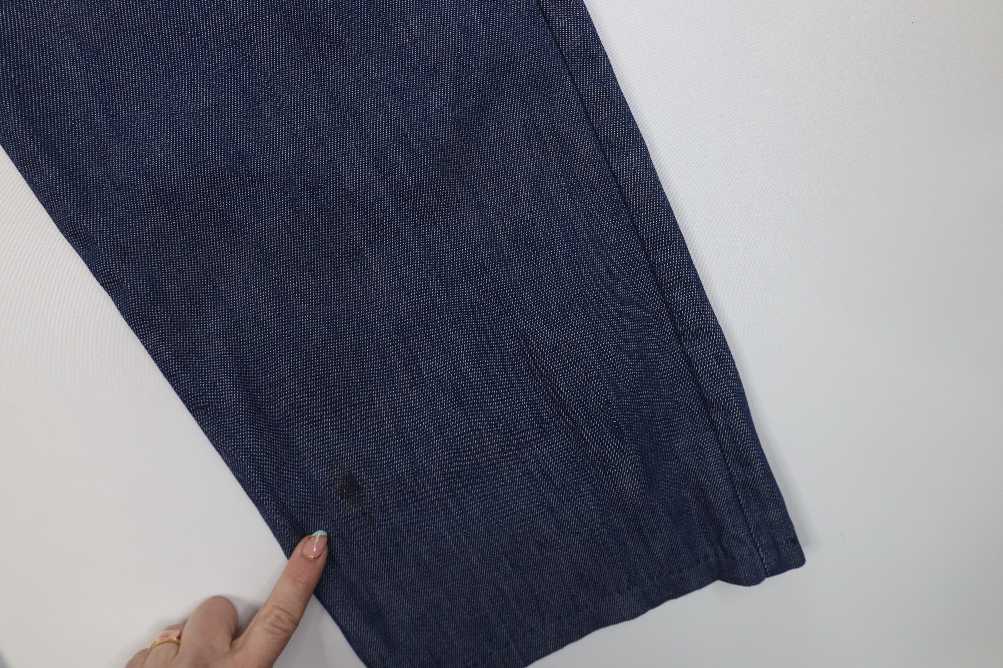 Vintage Vintage 70s Streetwear Wide Leg Bell Bottoms Jeans Blue USA Size US 34 / EU 50 - 5 Thumbnail