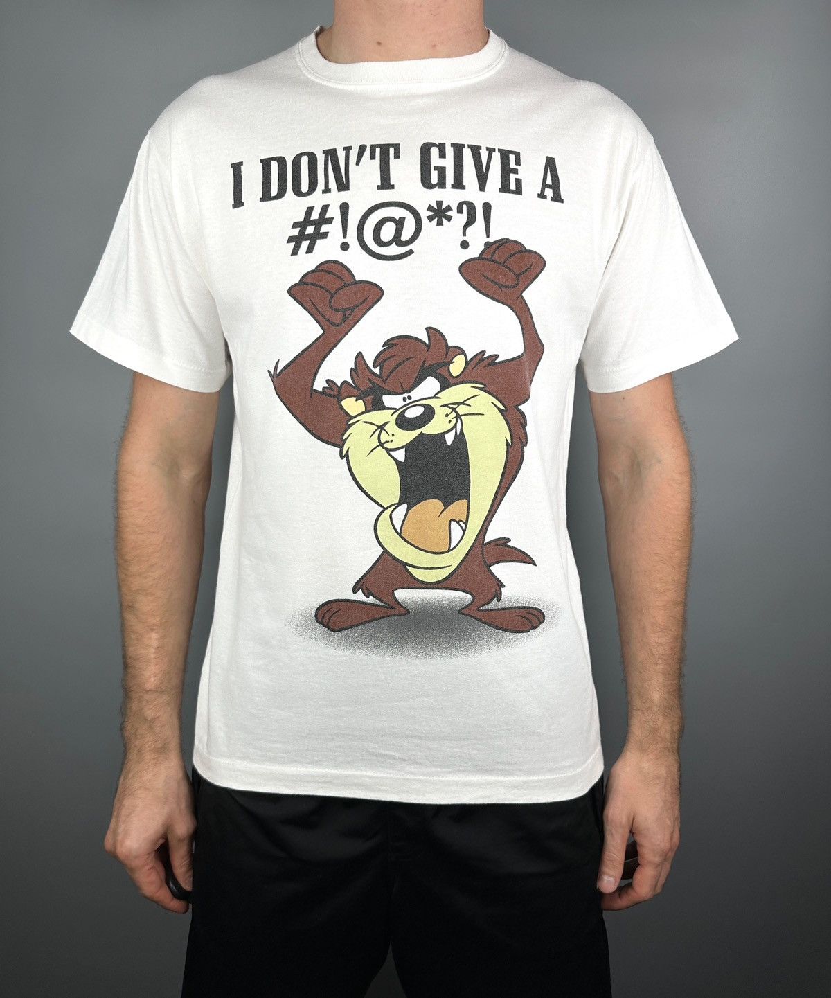 Vintage 1996 Vintage Taz Looney Tunes Cartoon T Shirt Tee 90s USA Size US M / EU 48-50 / 2 - 2 Thumbnail