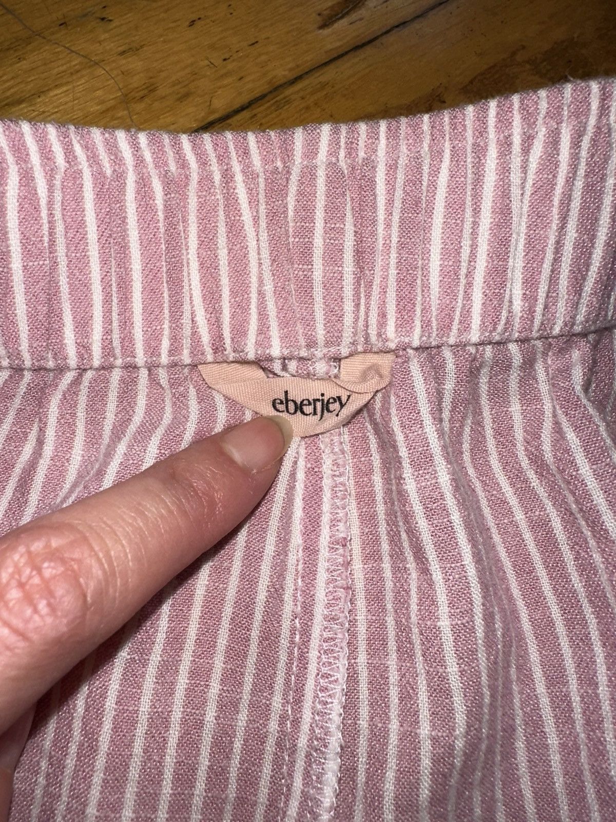 Eberjey Striped lounge shorts Size 29" - 4 Thumbnail