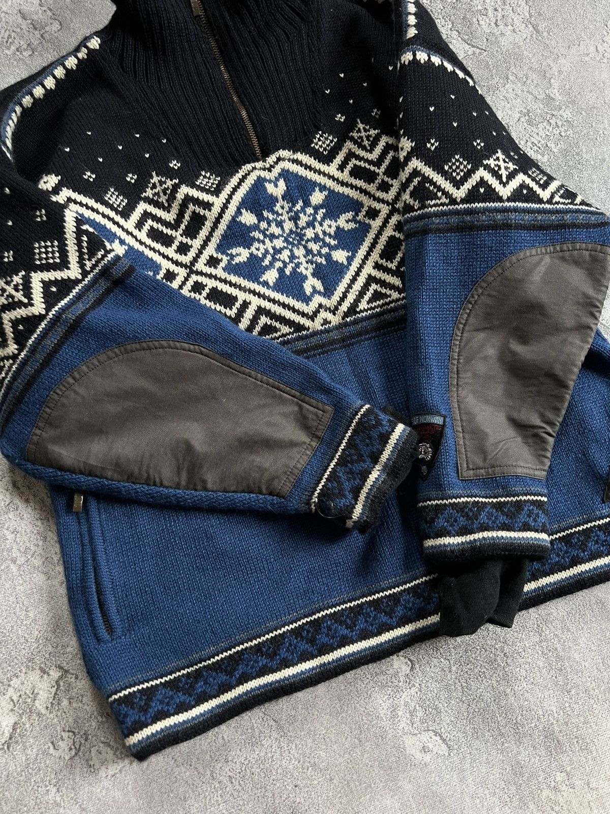 Dale Of Norway Dale of Norway Wool Sweater Jumper Fair Isle Jacket 1/4 Zip Size US S / EU 44-46 / 1 - 4 Thumbnail