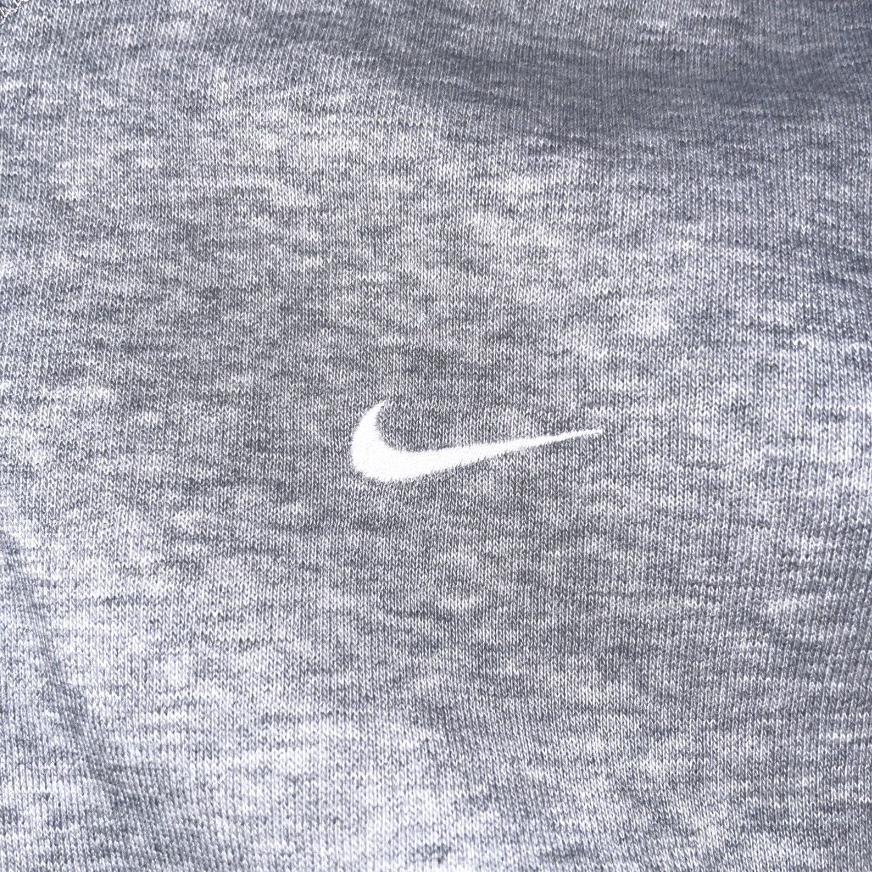 Nike Nike Hoodie Mens Medium Grey Boxy Fit Embroidered Check Sweatshirt Size US M / EU 48-50 / 2 - 4 Thumbnail
