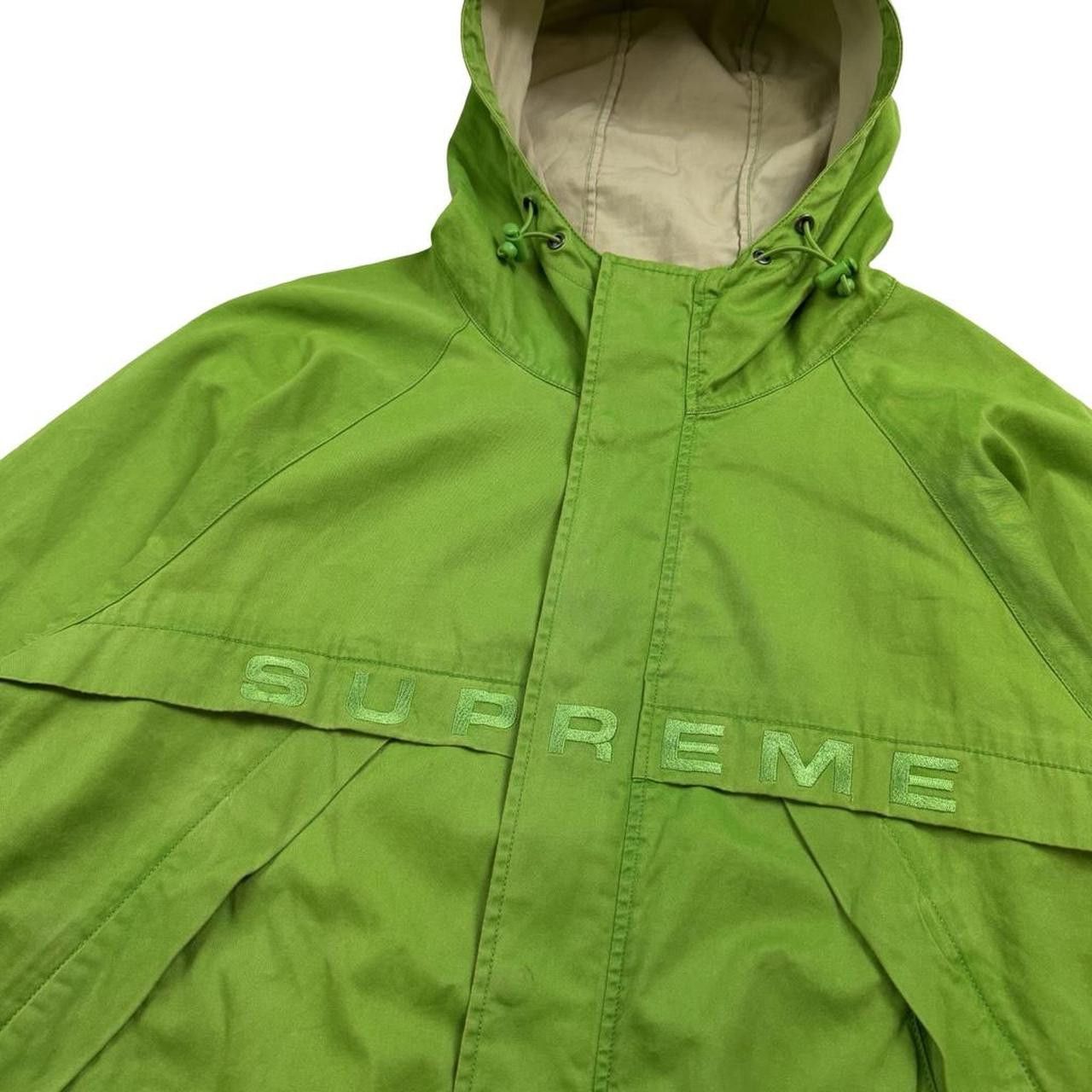 Supreme Supreme FW20 Overdyed Twill Hooded Jacket Green - Medium Size US M / EU 48-50 / 2 - 4 Thumbnail