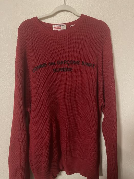 Supreme Supreme Comme des Garcons SHIRT Sweater | Grailed