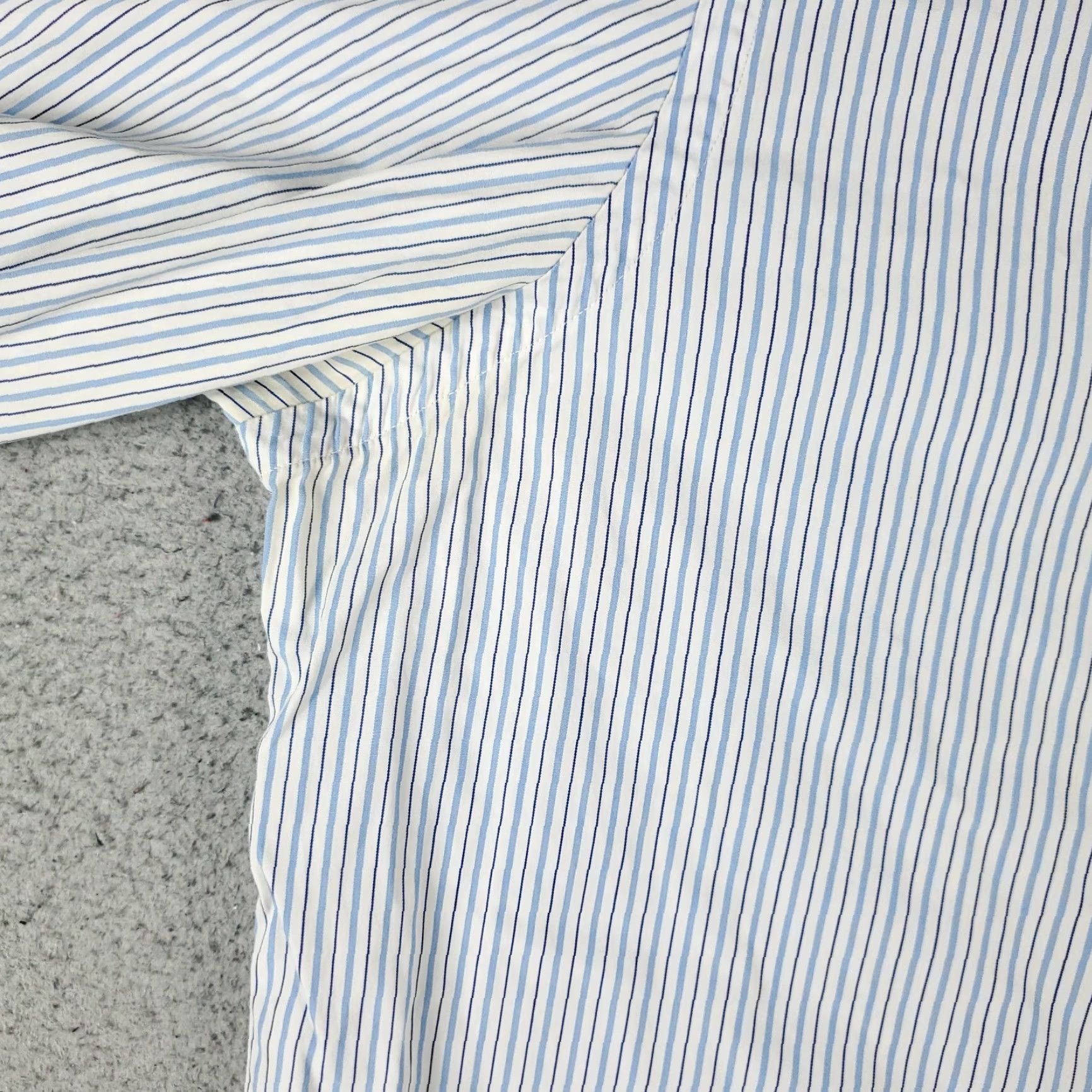 Ralph Lauren Ralph Lauren Shirt Mens 16 Blue Striped Dress Button Up Long Sleeve Size 42R - 4 Thumbnail