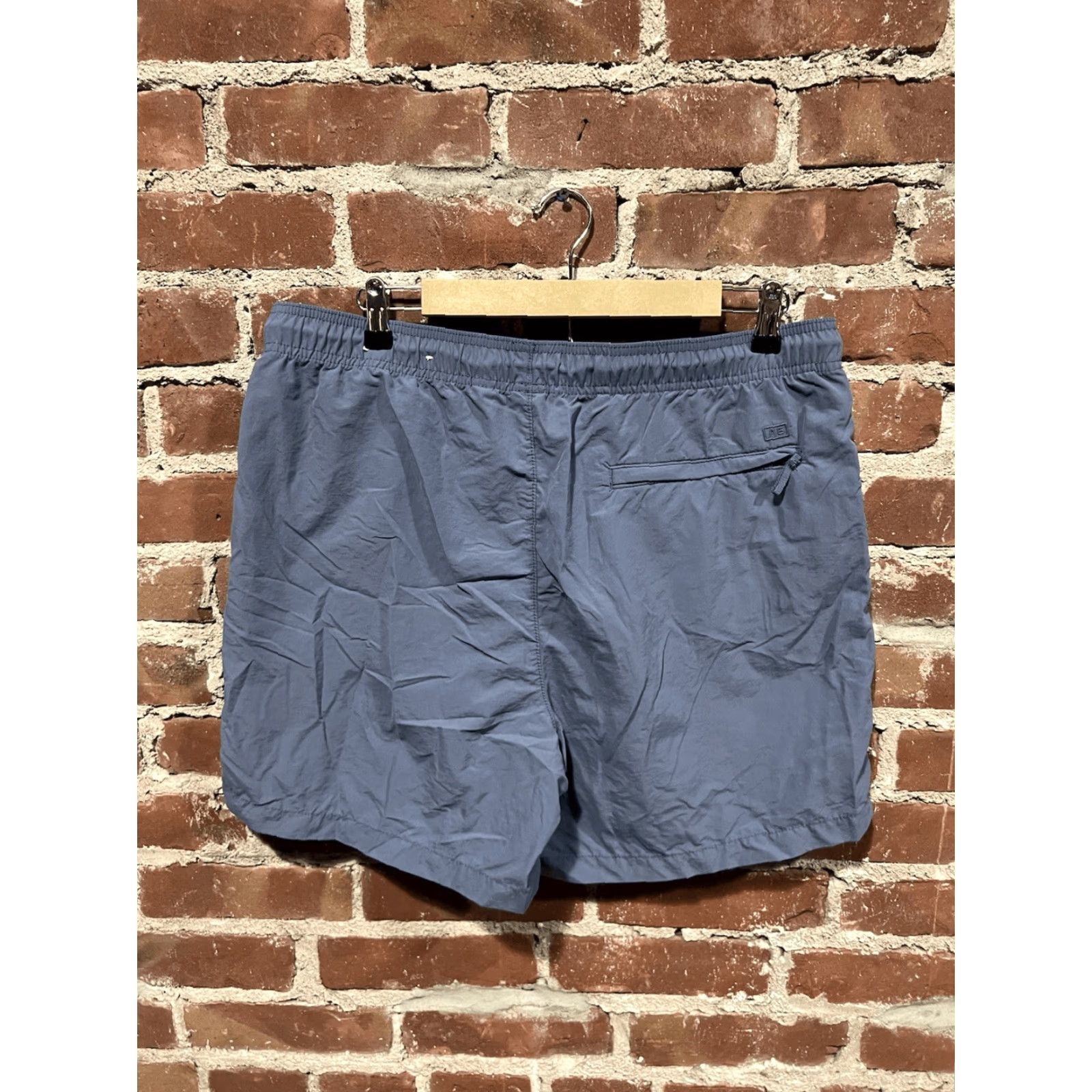 American Eagle Outfitters American Eagle Mens Athletic Shorts Blue Drawstring L Size US 33 - 2 Thumbnail