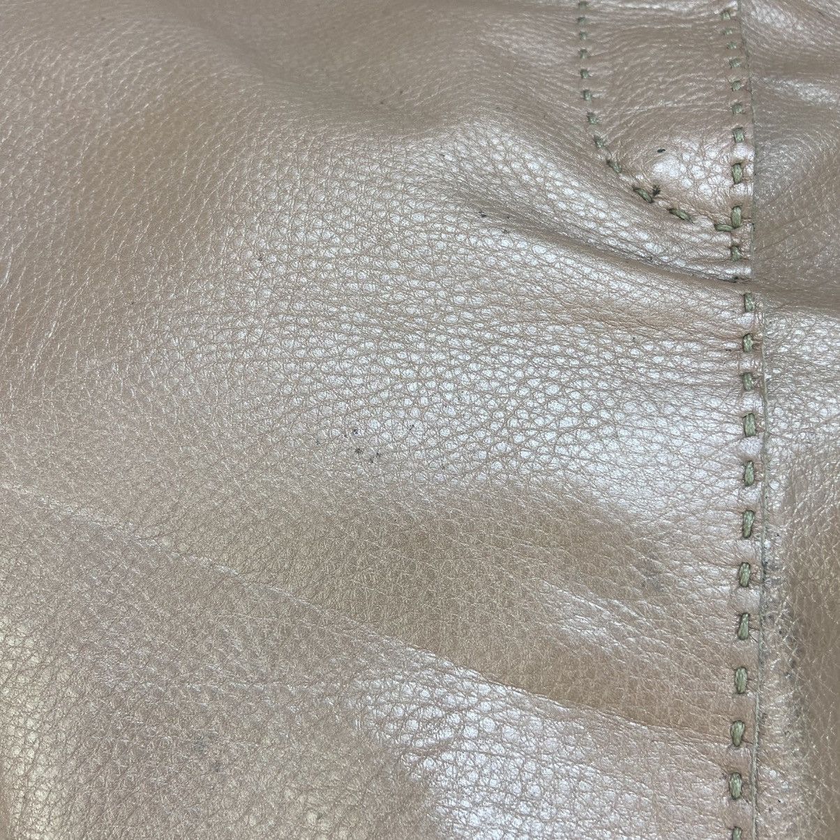 Fendi 🔥Fendi Pink Metallic Leather Blazer & Skirt Size M / US 6-8 / IT 42-44 - 15 Thumbnail