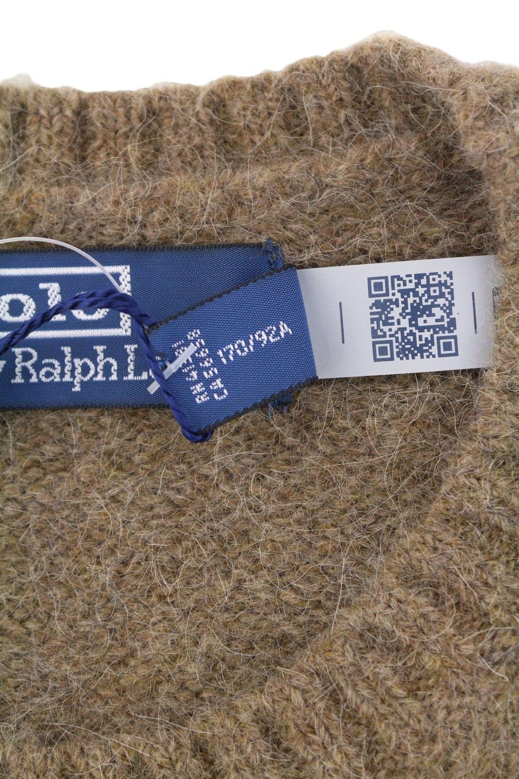 Ralph Lauren BROWN S Wool Alpaca Elbow Patch Pullover 86933 Size US S / EU 44-46 / 1 - 11 Thumbnail