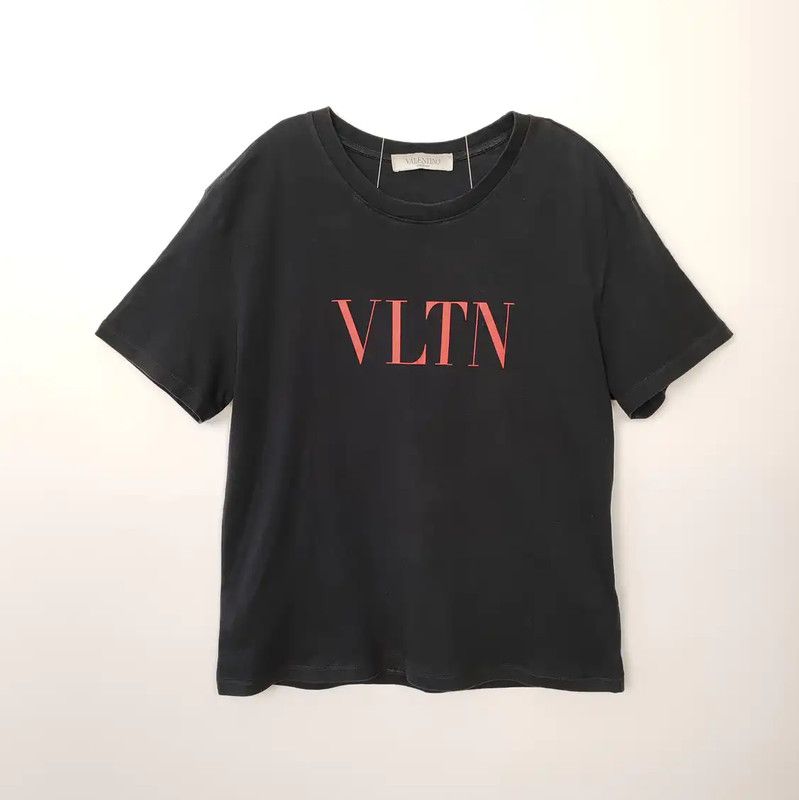 Valentino Valentino Black Cotton Men's T-Shirt 0089 Size US S / EU 44-46 / 1 - 1 Thumbnail