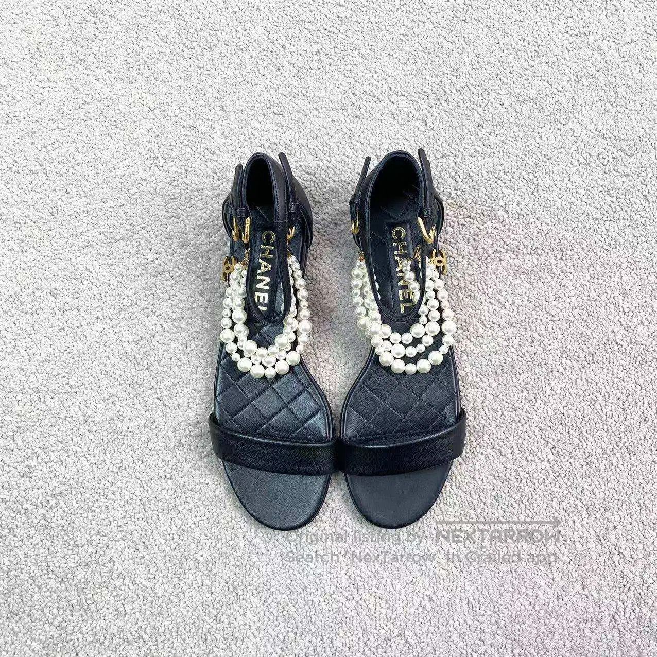 Chanel Chanel Pearl flat sandals| Size US 7 / IT 37 - 3 Thumbnail