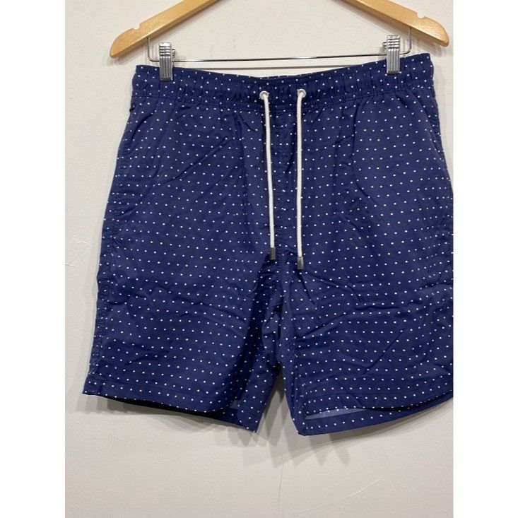 Brooks Brothers Brooks Brother Montauk Men’s Navy Polka Dot Swim Trunk Mediu Size US 34 / EU 50 - 1 Thumbnail