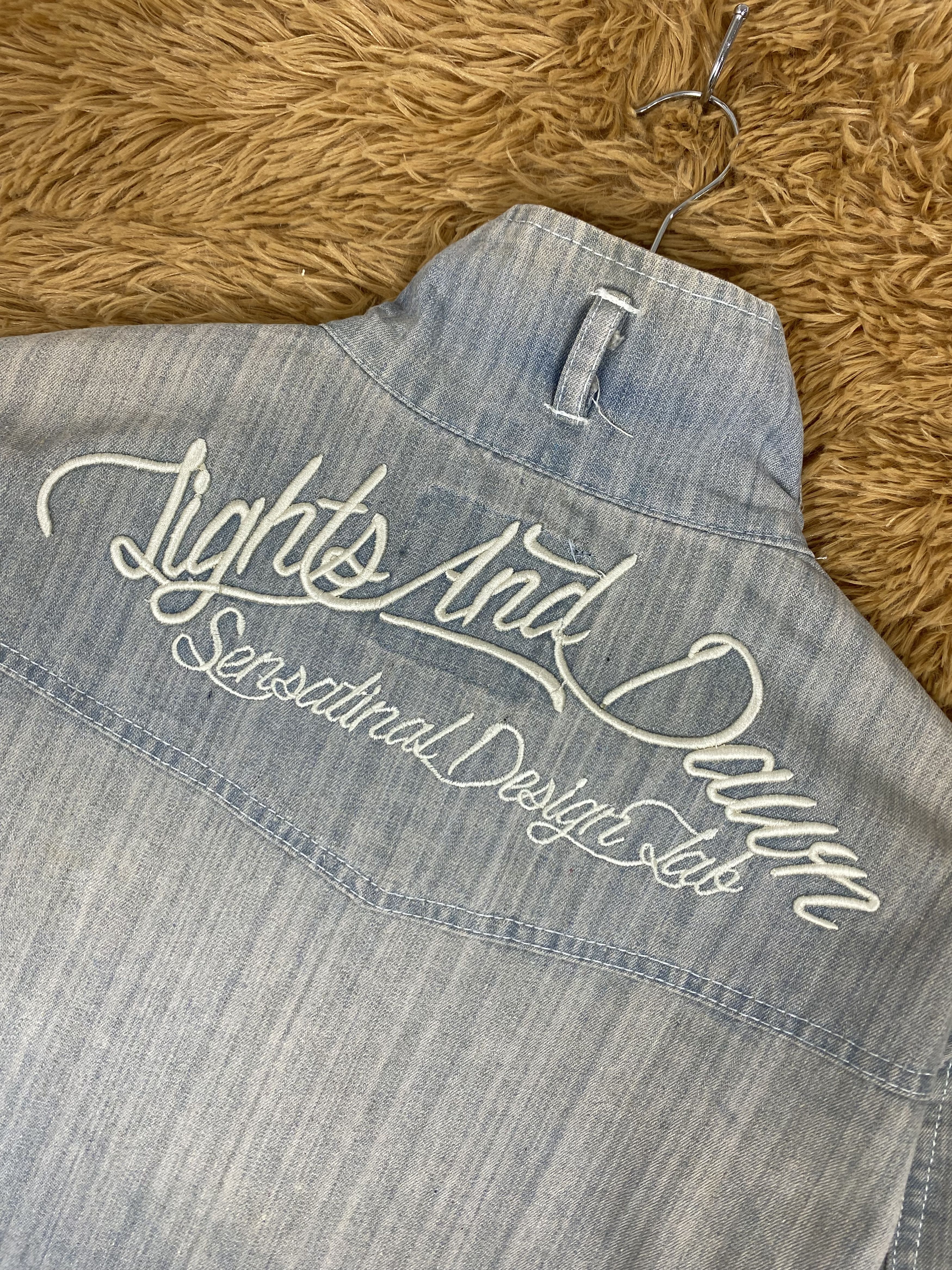 In The Attic Vintage In The Attic Faded Denim Jacket PJ2523 Size US L / EU 52-54 / 3 - 8 Thumbnail