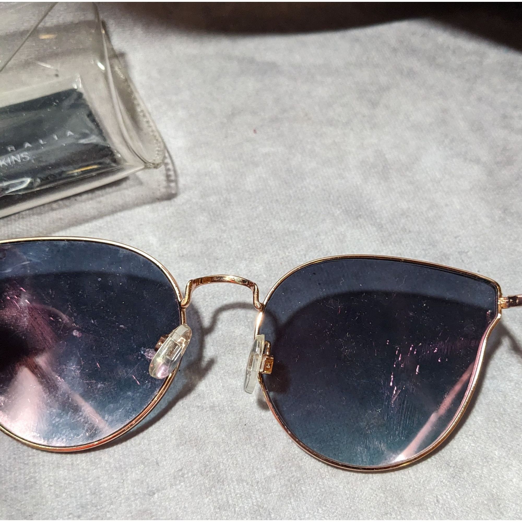 Quay Quay Australia x Desi Perkins Mirror Sunglasses Size ONE SIZE - 6 Thumbnail