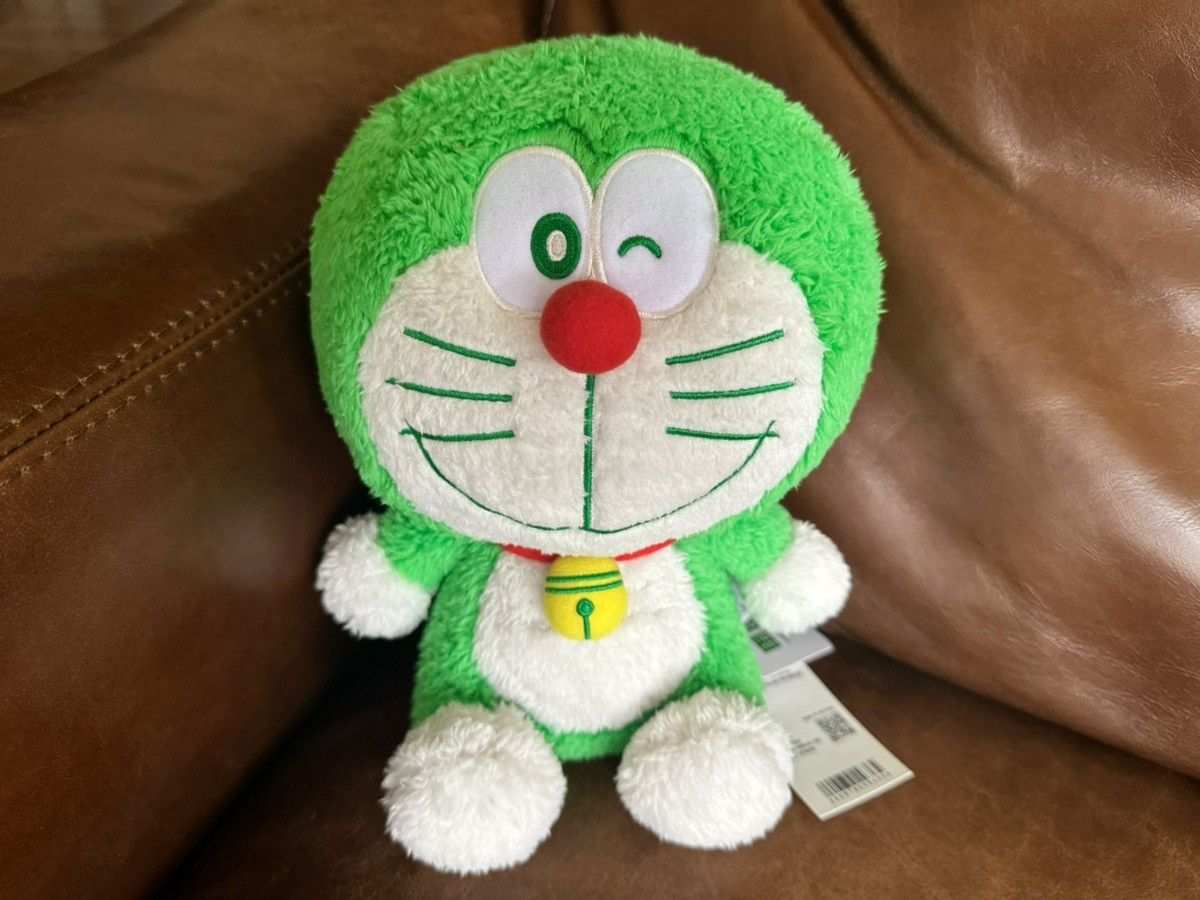 Uniqlo FAST SHIP Doraemon Plush Toy Doll Sustainability Mode Figure Size ONE SIZE - 11 Thumbnail